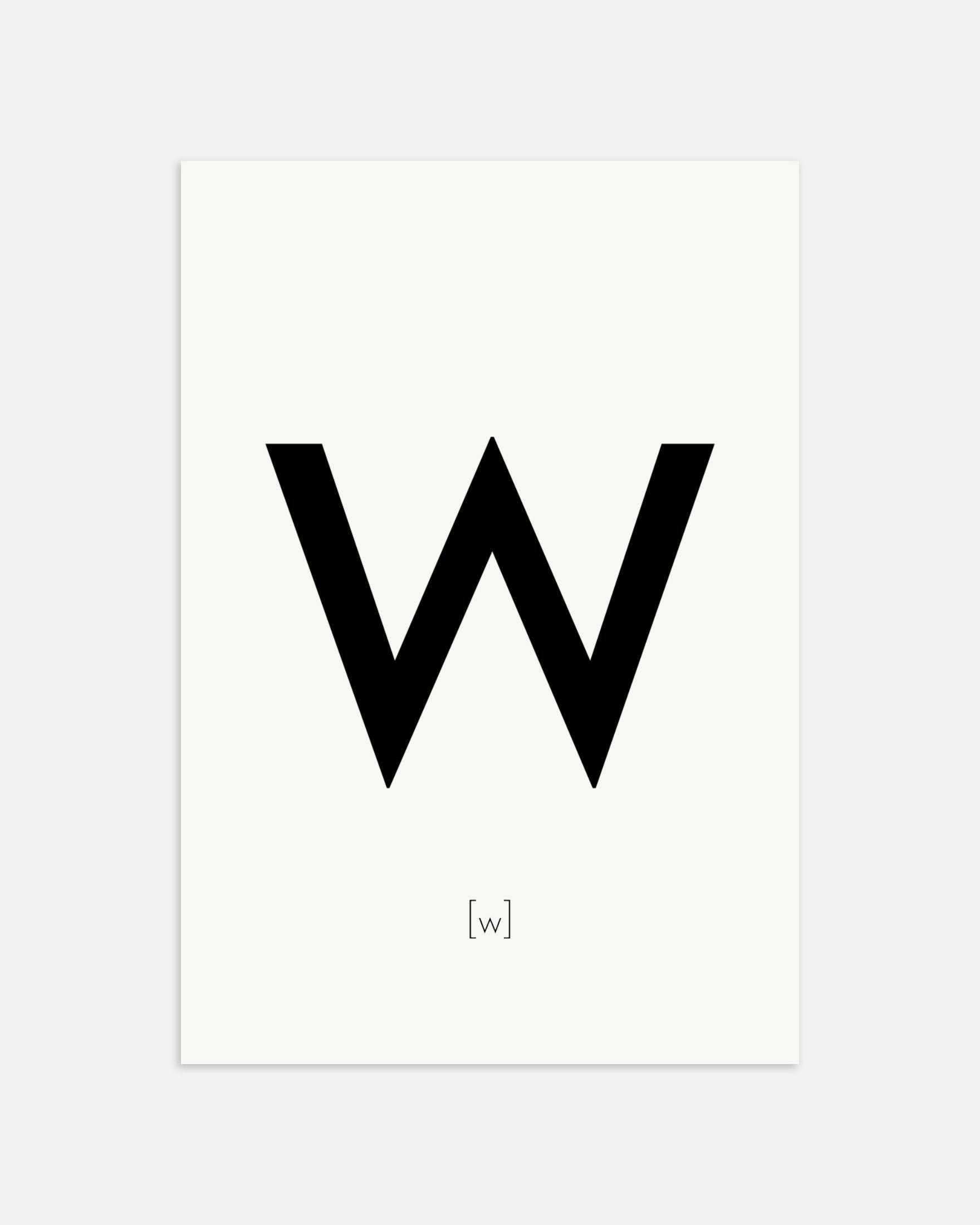 Poster of Letter W, thumbnail