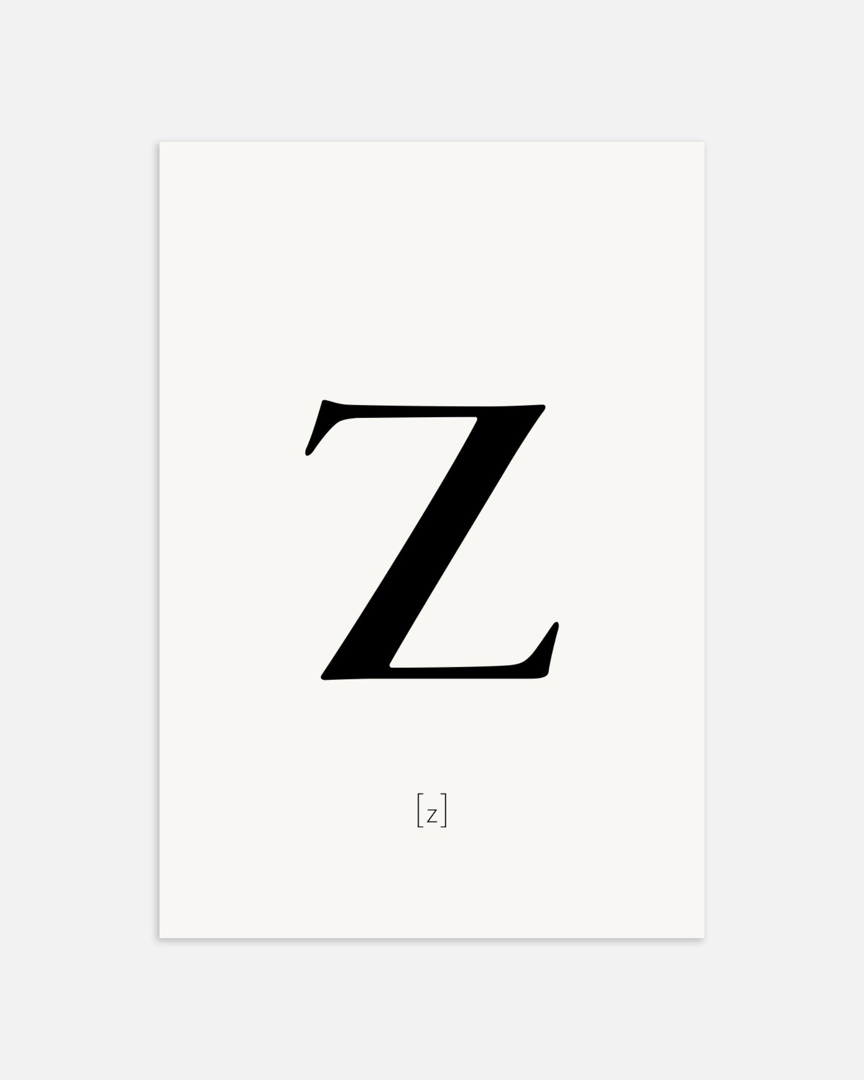 Poster of Letter Z, thumbnail