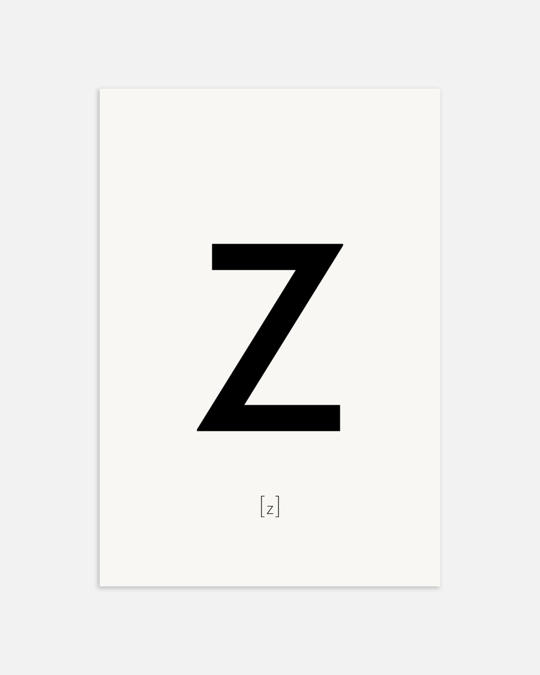 Poster of Letter Z, thumbnail