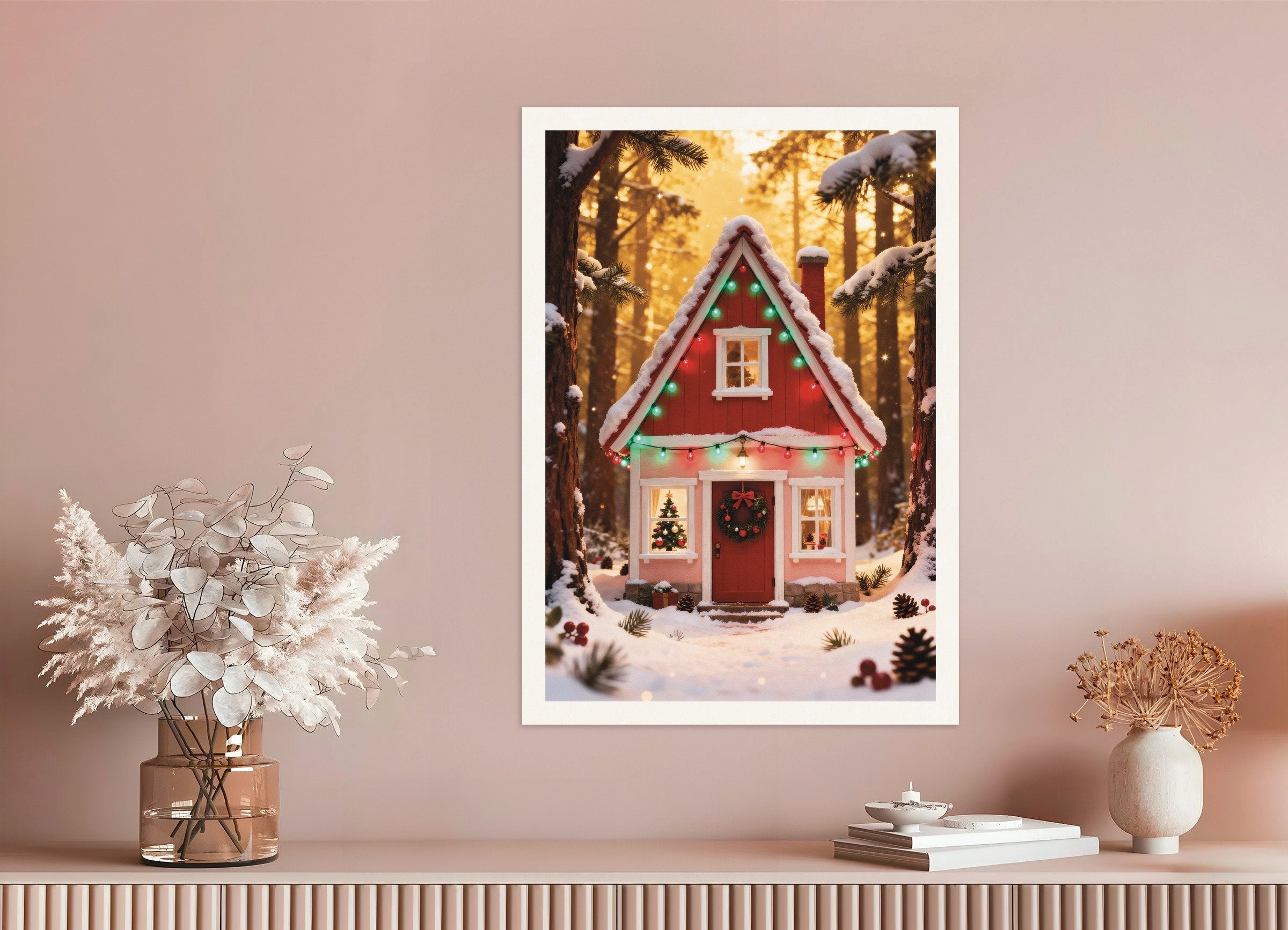 Poster of Little red elf house poster