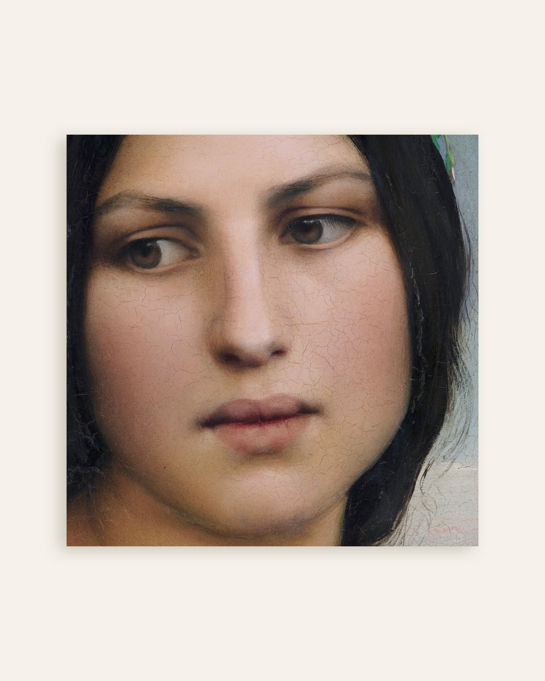 Poster of Louis Janmot "Fleur des Champs" Portrait Detail Poster, thumbnail