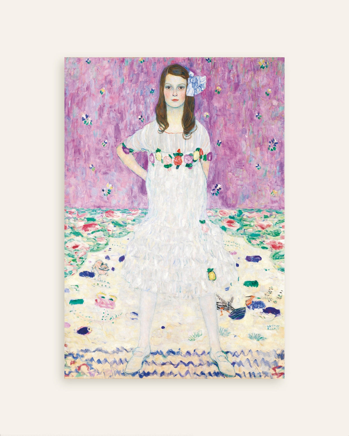 Plakat Mäda Primavesi (1912–1913) av Gustav Klimt, miniatyr
