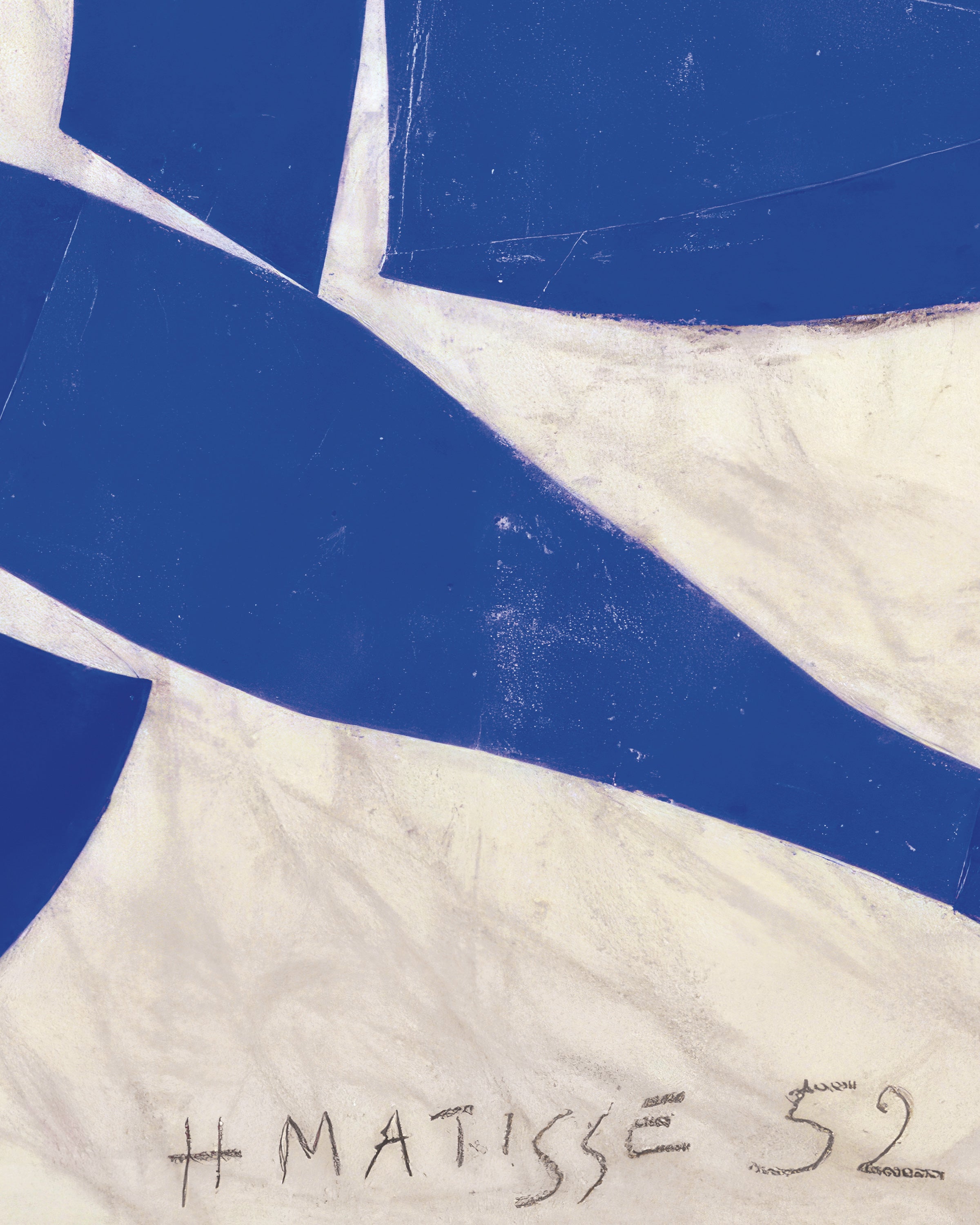 Matisse blue nude set, I to IV art prints