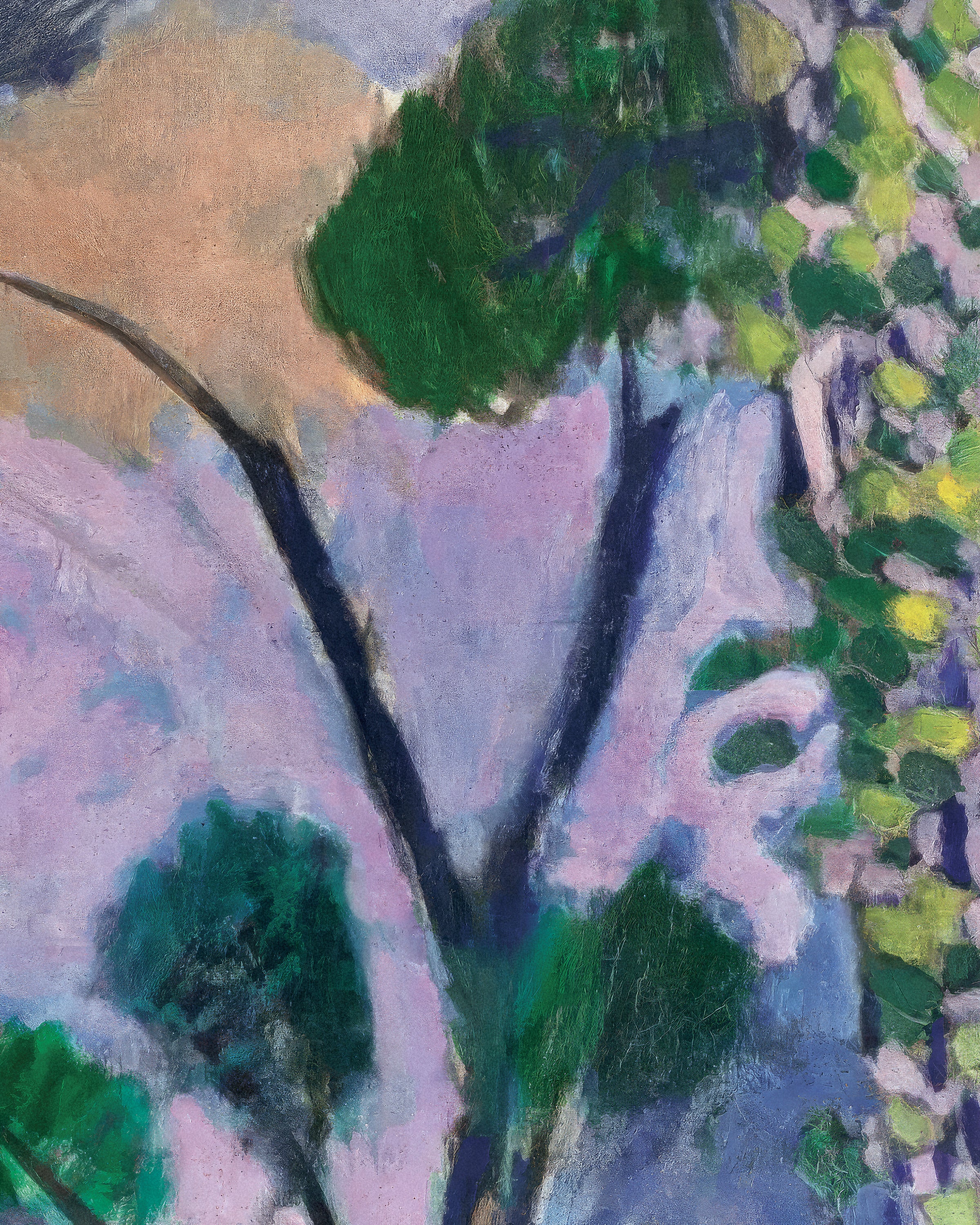 Moroccan landscape (Acanthus) 1912 by Henri Matisse - Poster