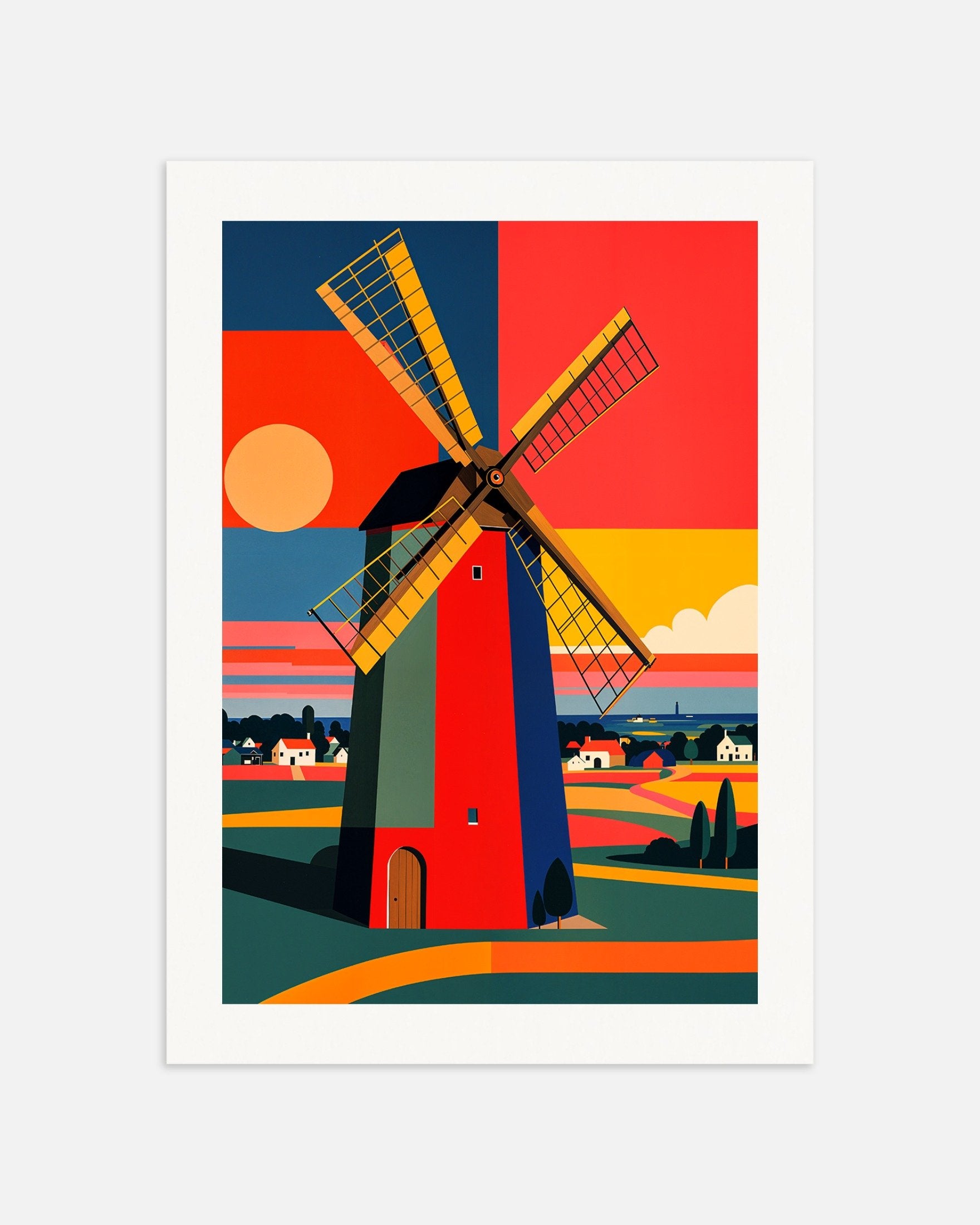 Poster of Mill, Netherlands, thumbnail