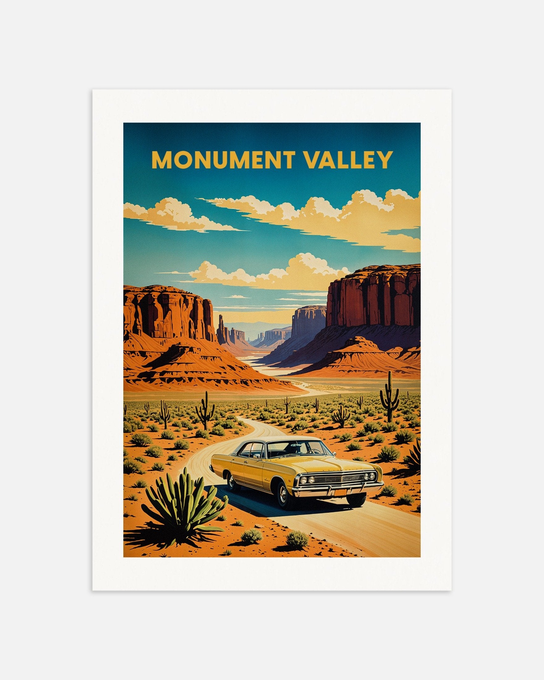 Poster of Monument Valley poster, thumbnail