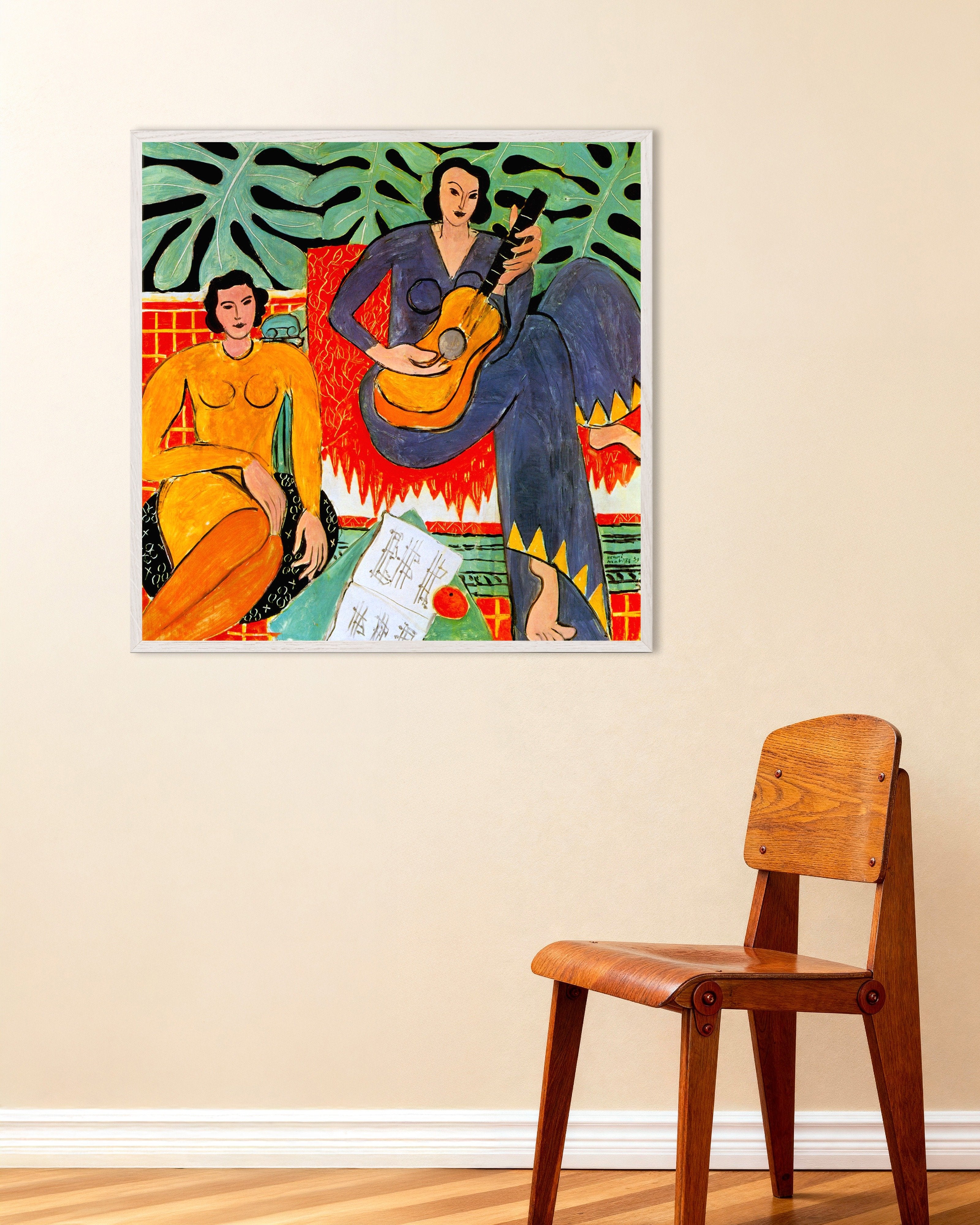 Matisse Music 1939 Art Poster | Posterscape