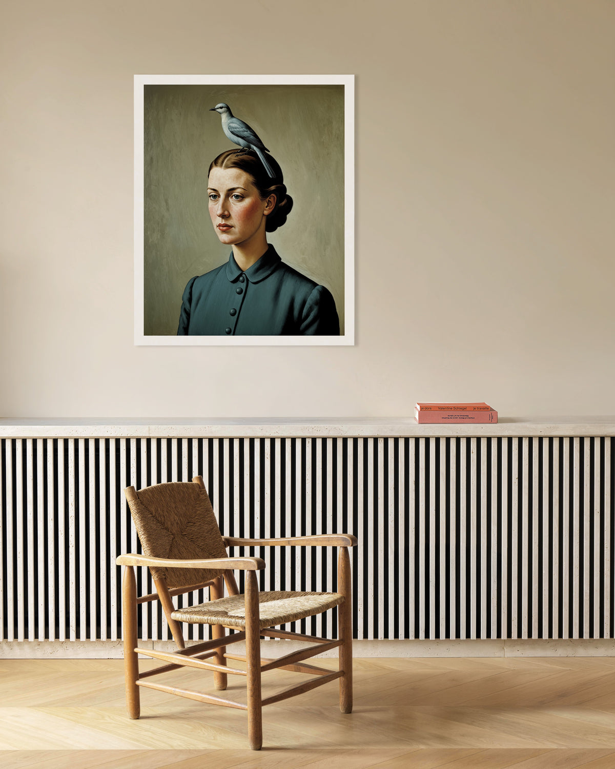 Poster av Tanken min er en fugl