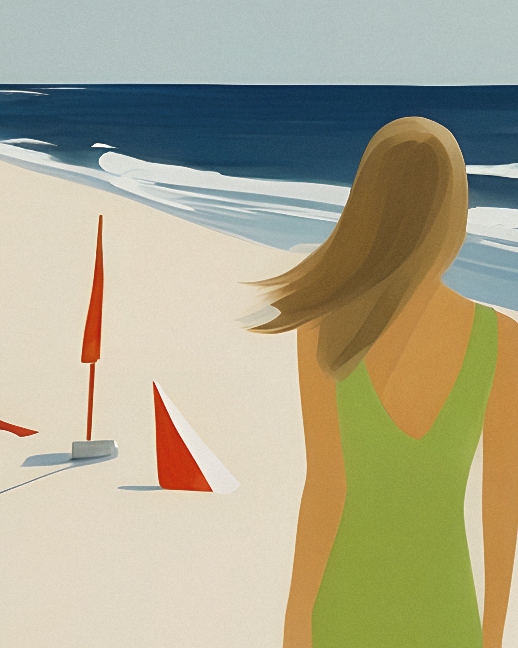 We'll Have Our Summer - Beach Breeze Art Print