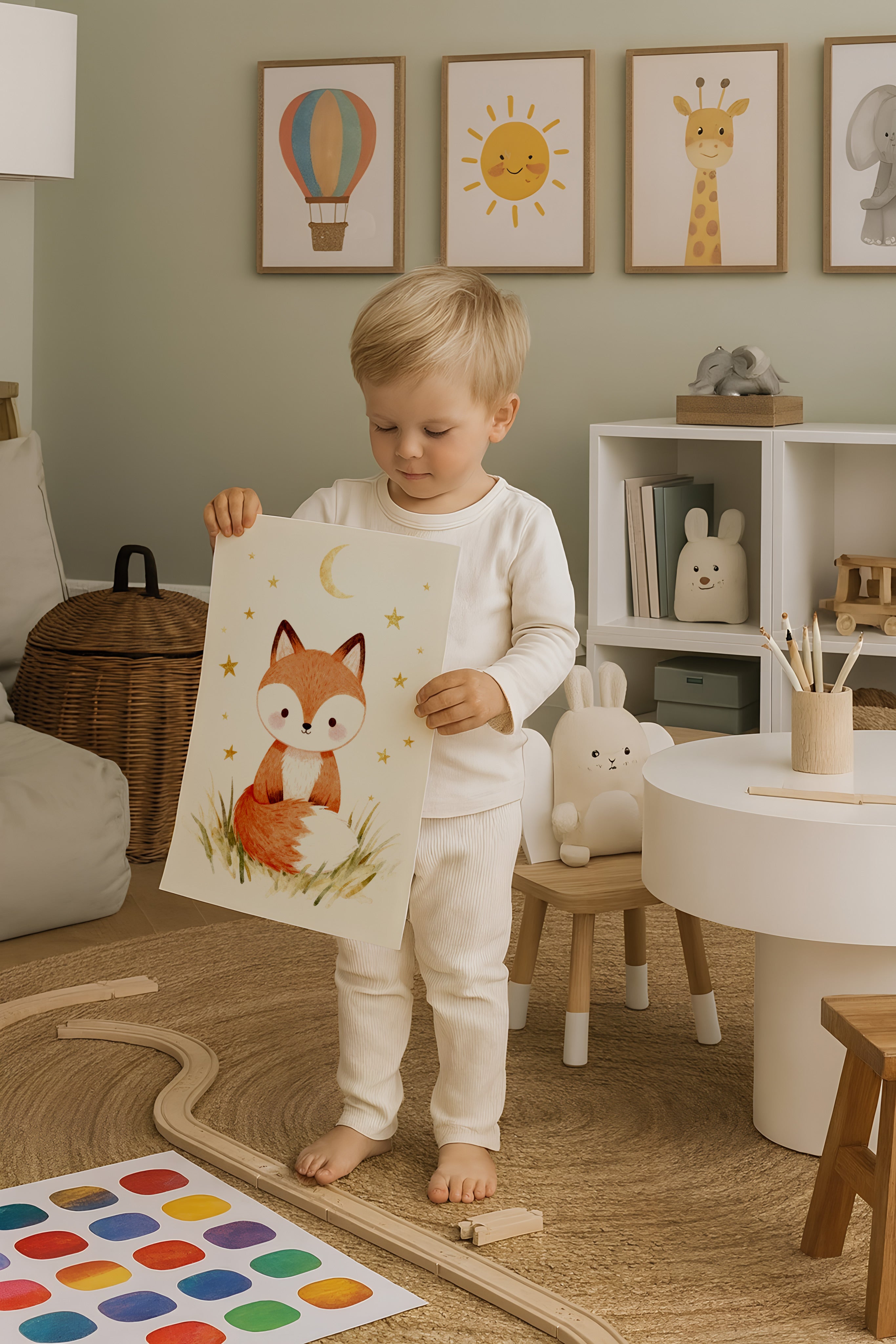 Fox Poster – Nursery Wall Art