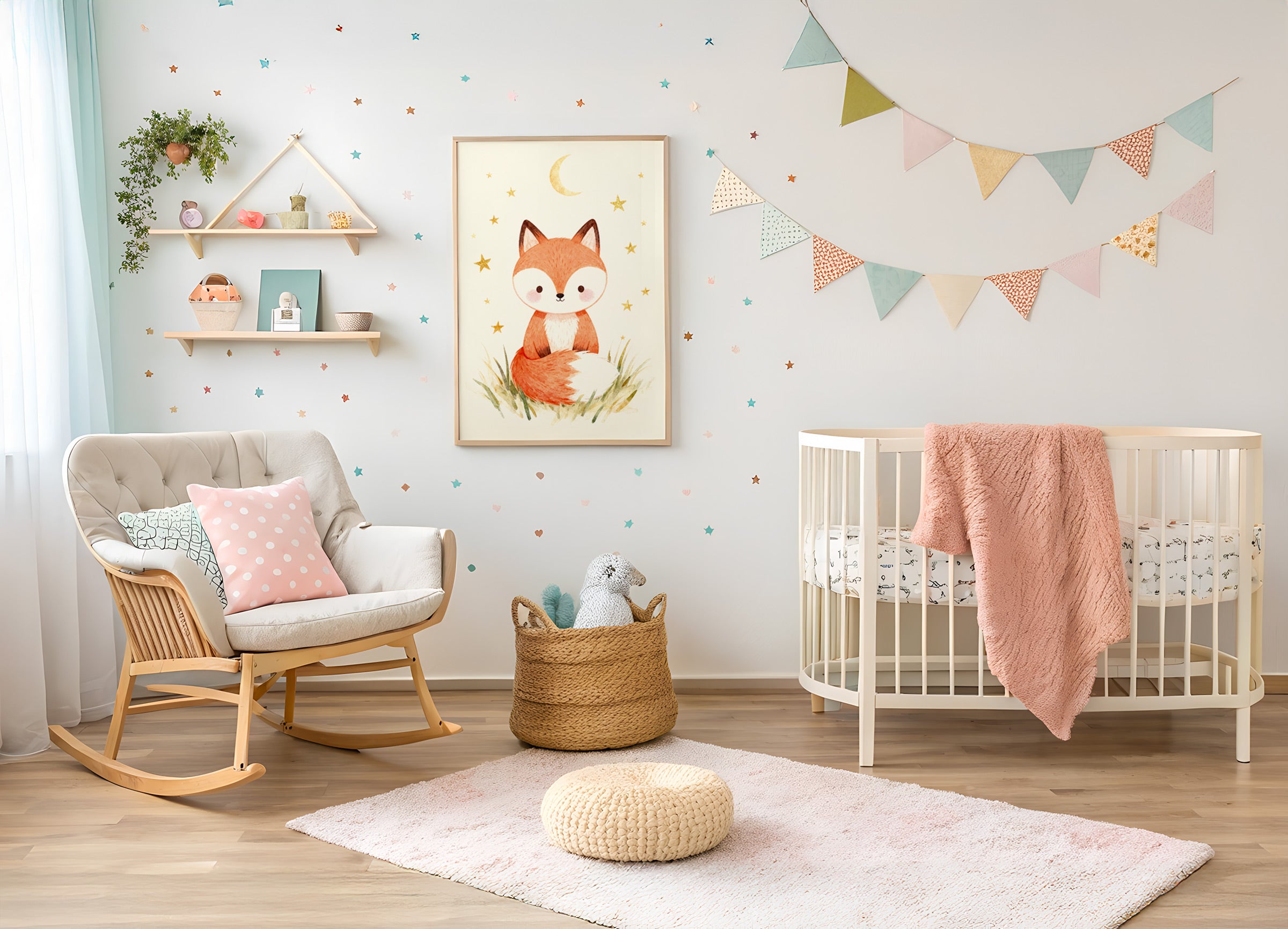 Fox Poster – Nursery Wall Art