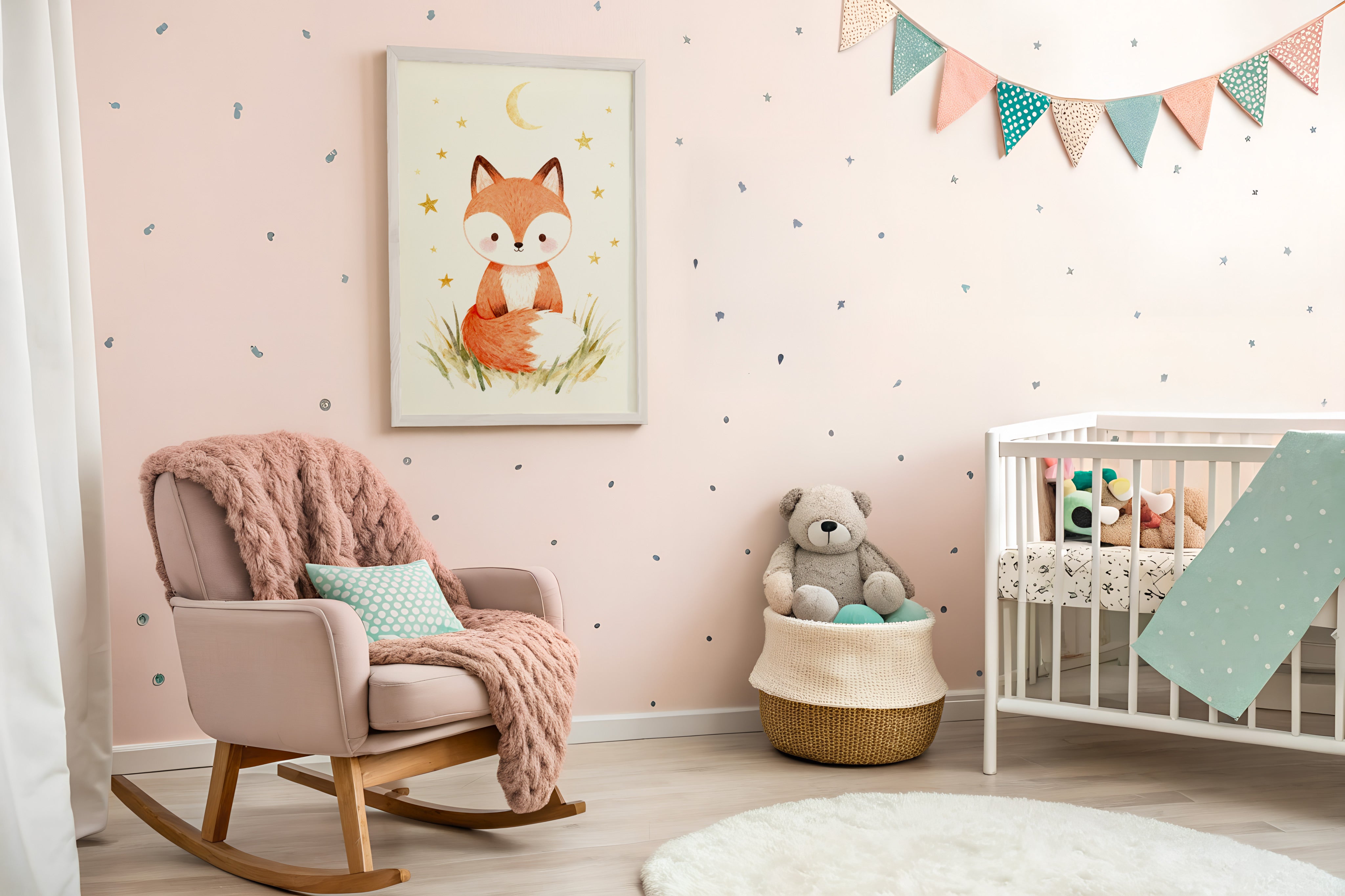 Fox Poster – Nursery Wall Art