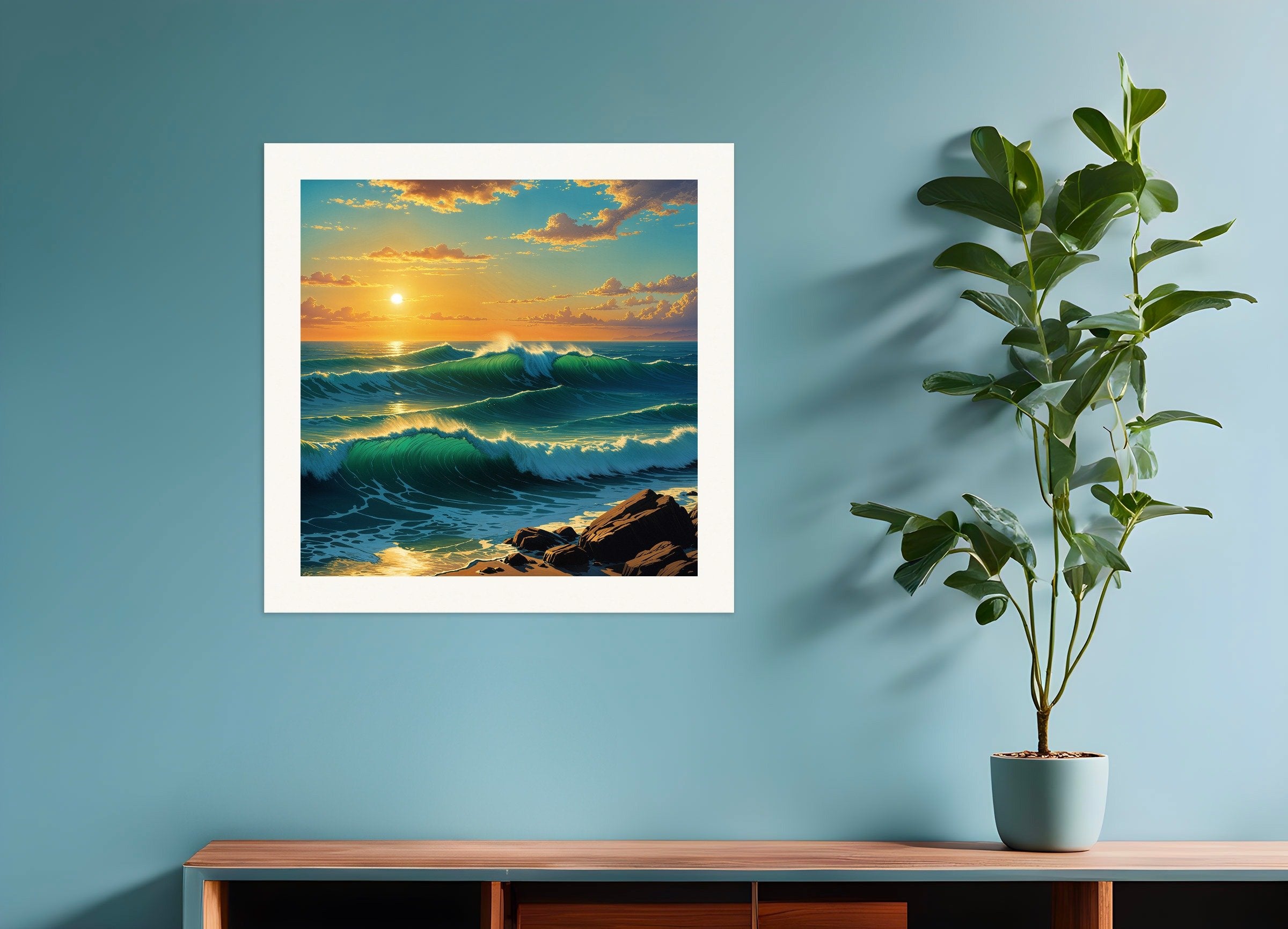 Poster of Ocean Art Print