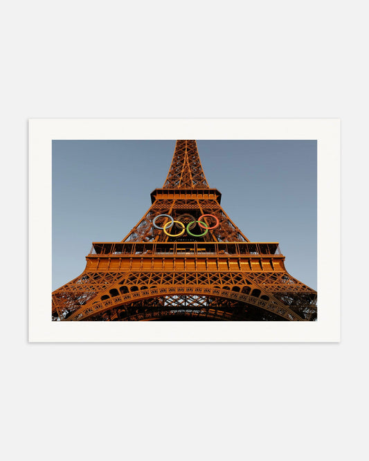 Poster of Paris olympics 2024, Eiffel Tower, thumbnail