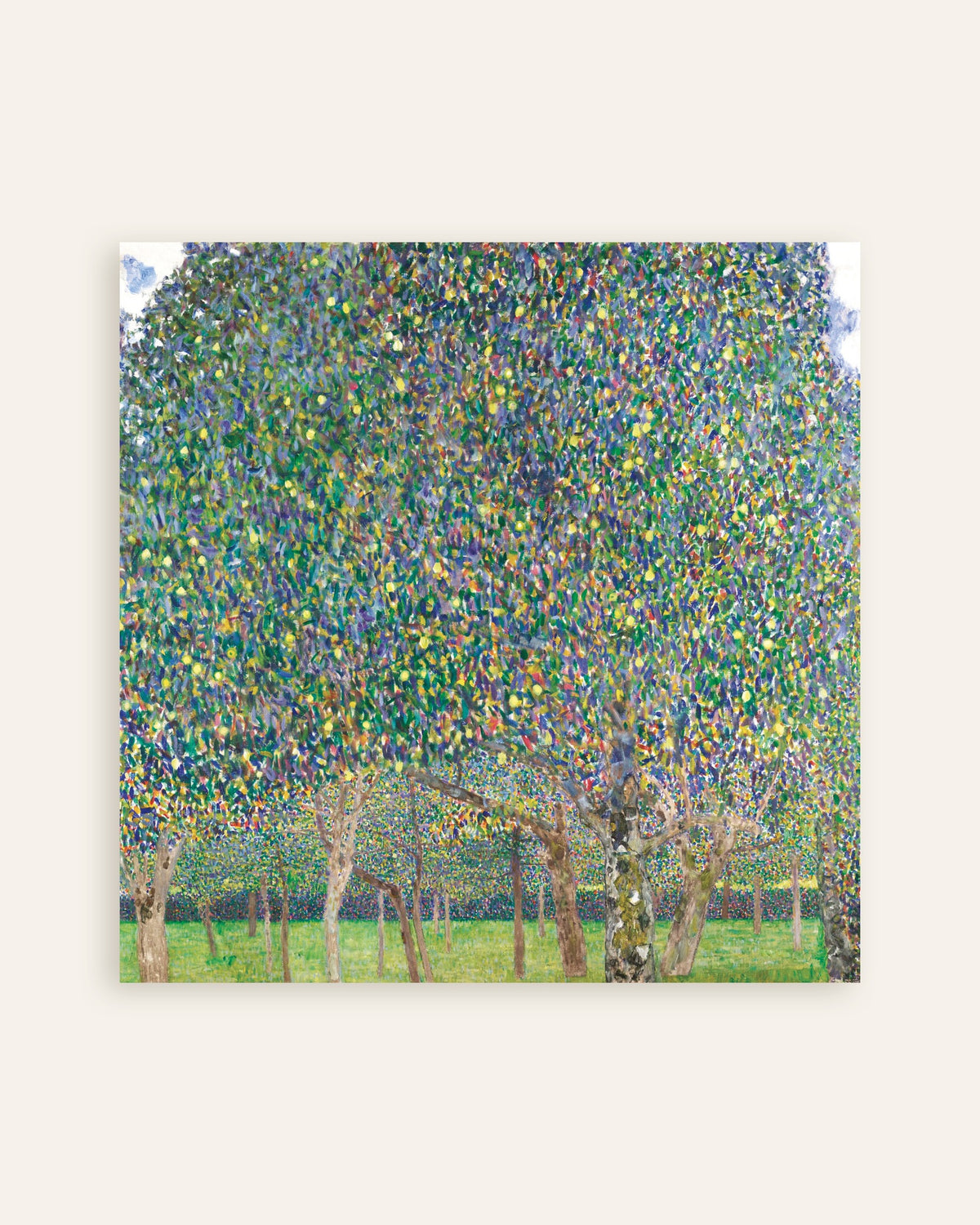 Poster of Pear Tree (1903) by Gustav Klimt, thumbnail