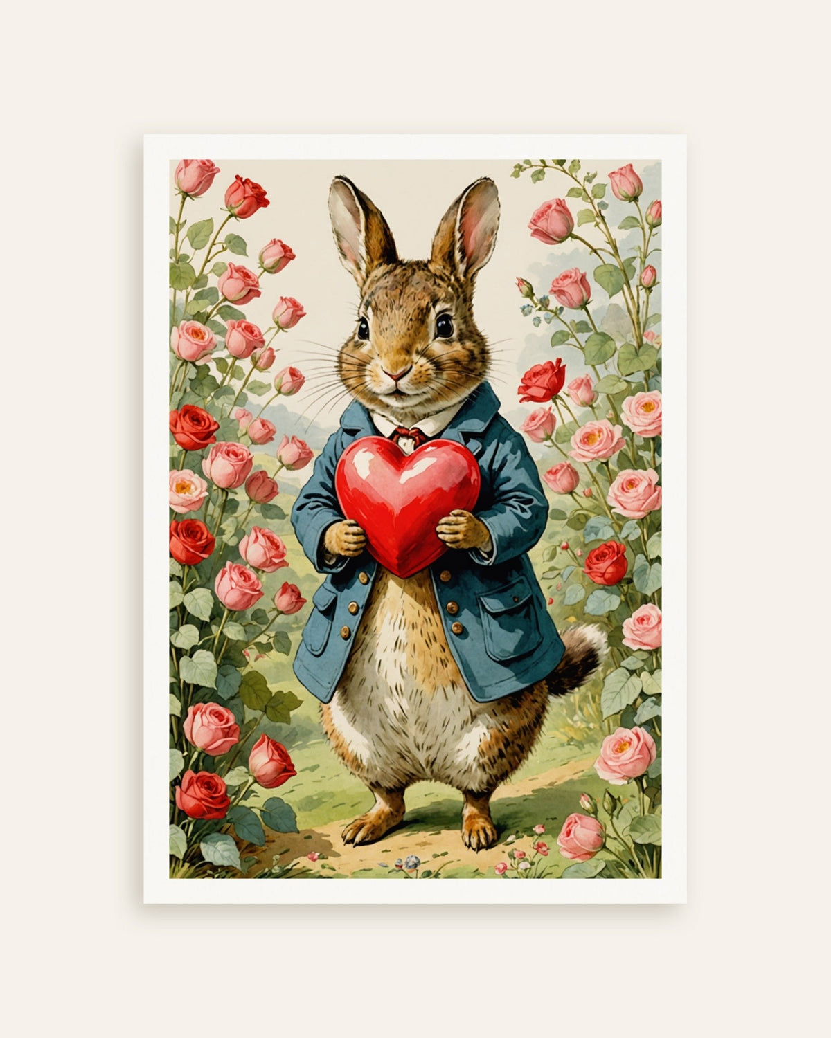Peter Rabbit Poster, Valentine's Day | Posterscape