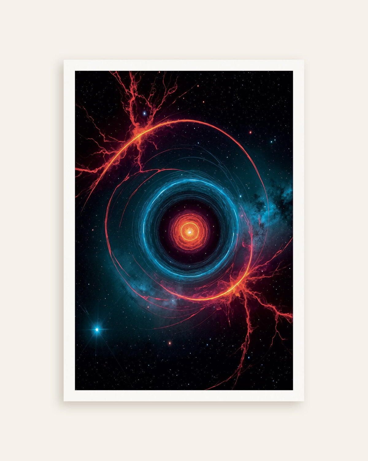 Poster of Photolab luminescent neon, space phenomenon - Poster, thumbnail