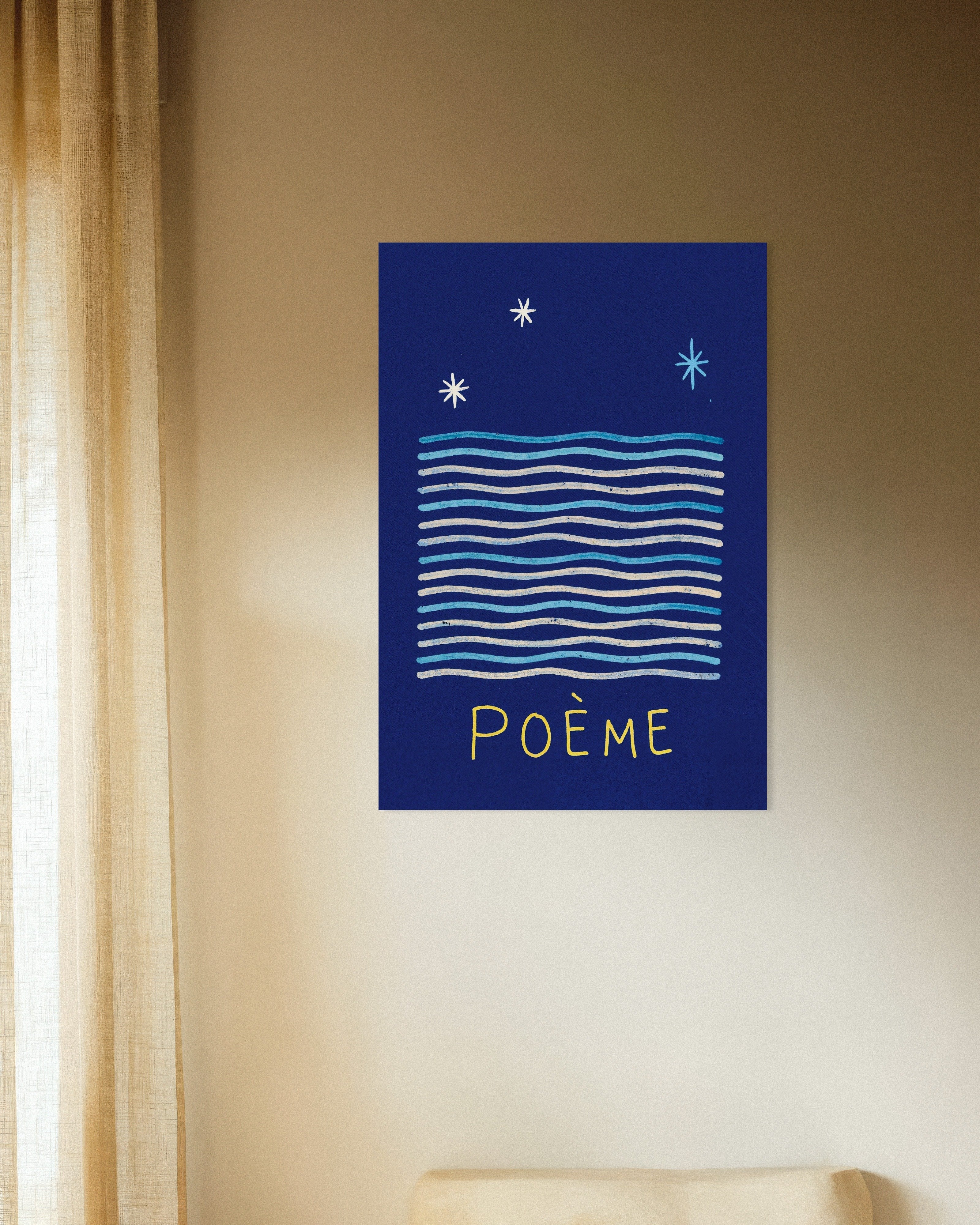 Poster of Poème - Night Waves Poster