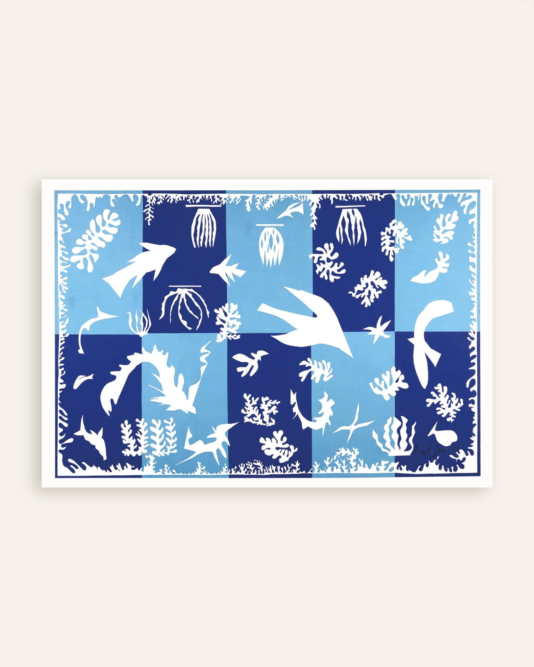 Matisse Polynesia The Sea 1946 Art Print | Posterscape