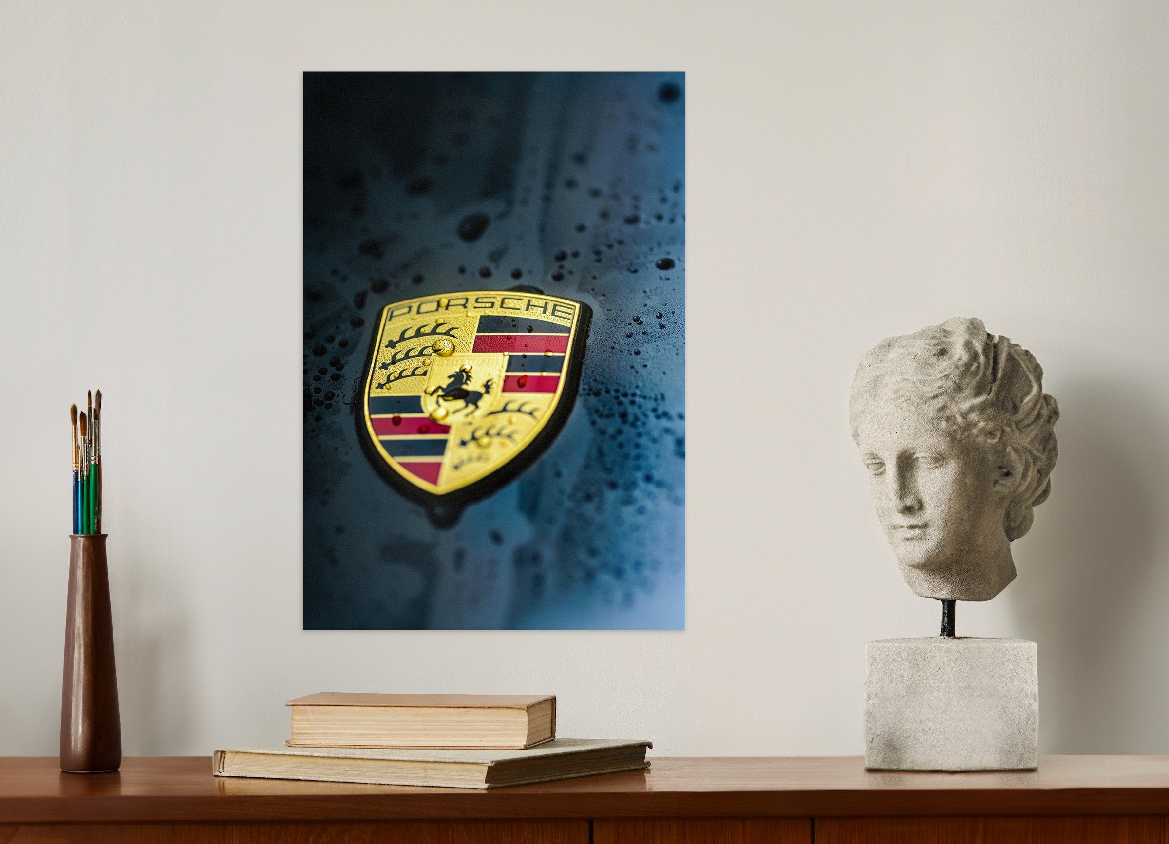 Poster of Porsche logo