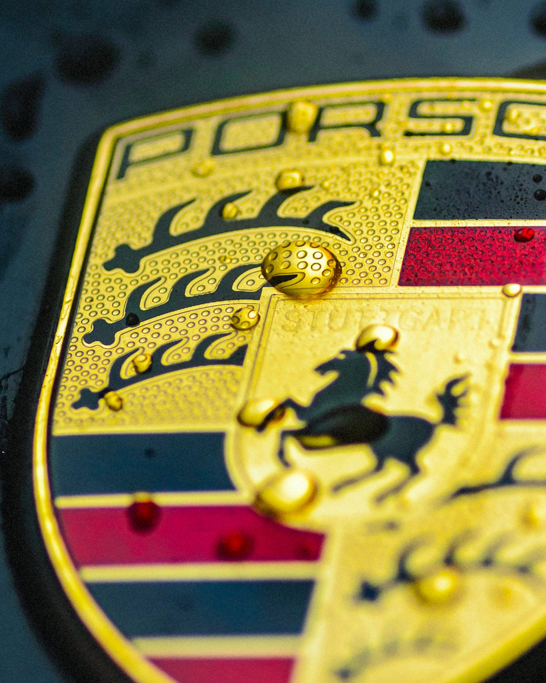 Porsche logo - Art Print