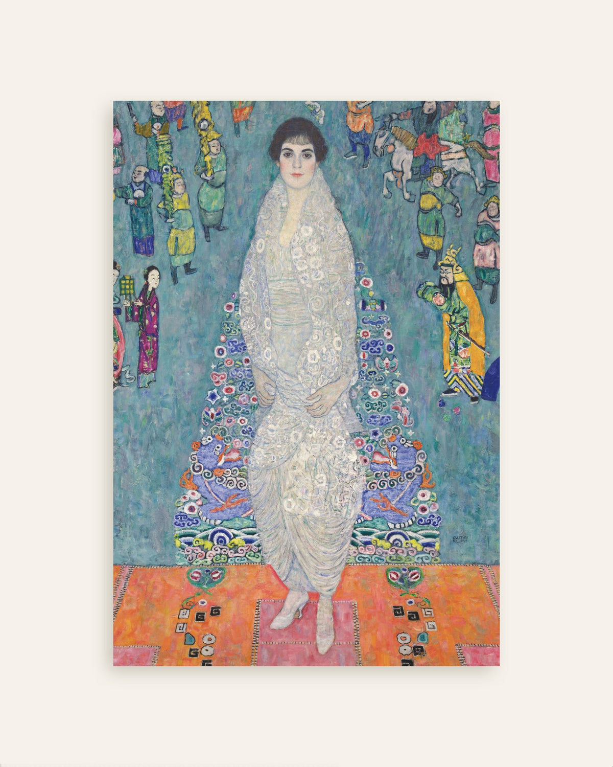 Plakat Portrett av Elisabeth Lederer (1914–1916) av Gustav Klimt, miniatyr