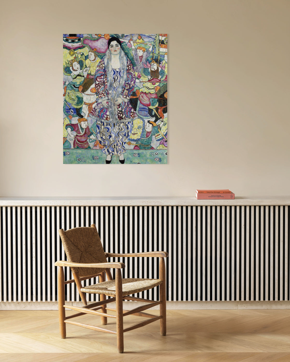 Poster av Portrett av Friederike Maria Beer (1916) av Gustav Klimt