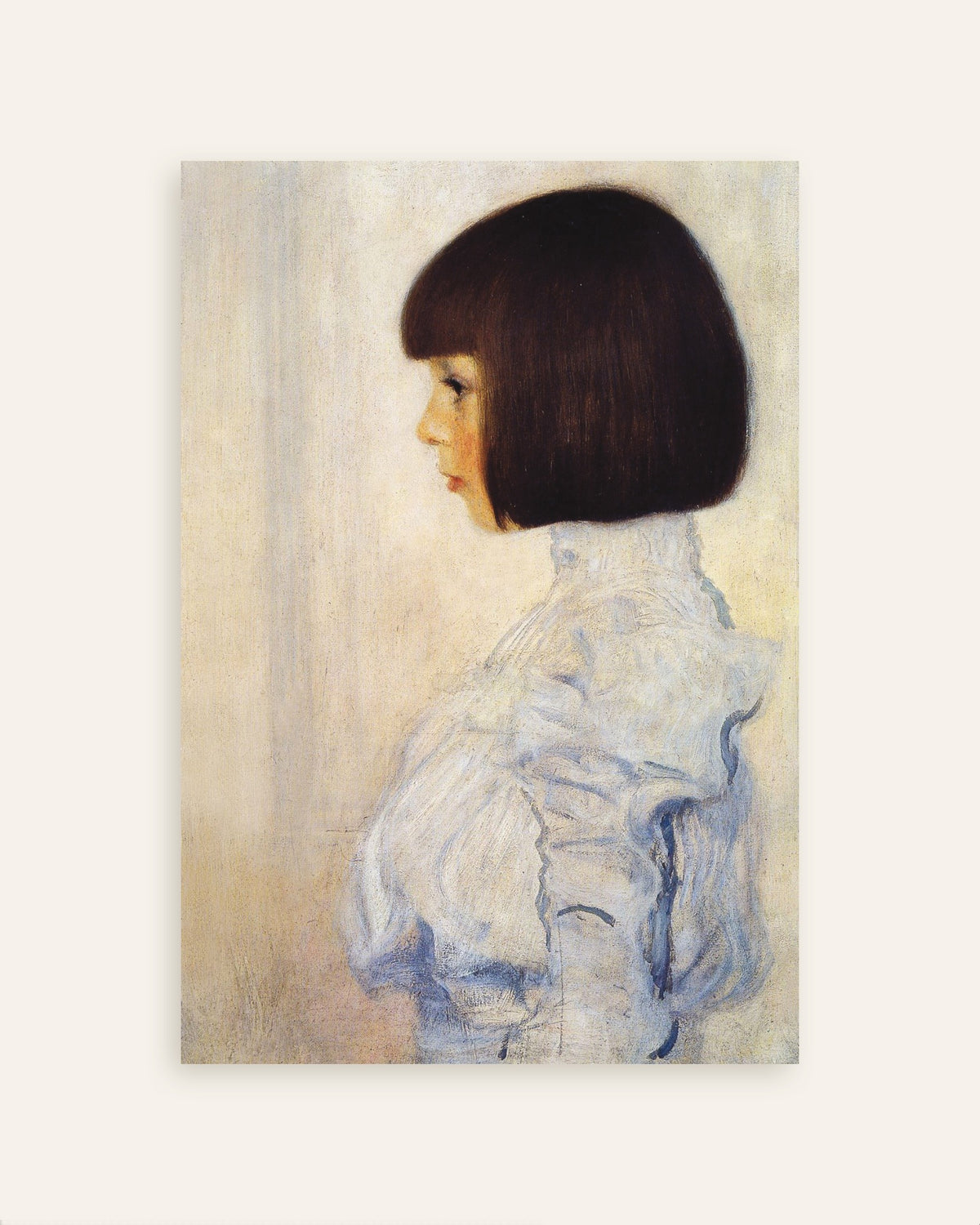 Plakat Portrett av Helene Klimt (1898) av Gustav Klimt, miniatyr