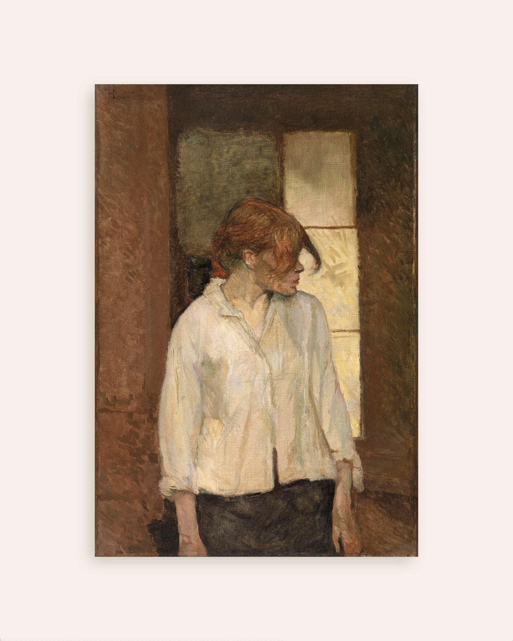 Poster of Rosa la Rouge Toulouse Lautrec, Art Print, thumbnail