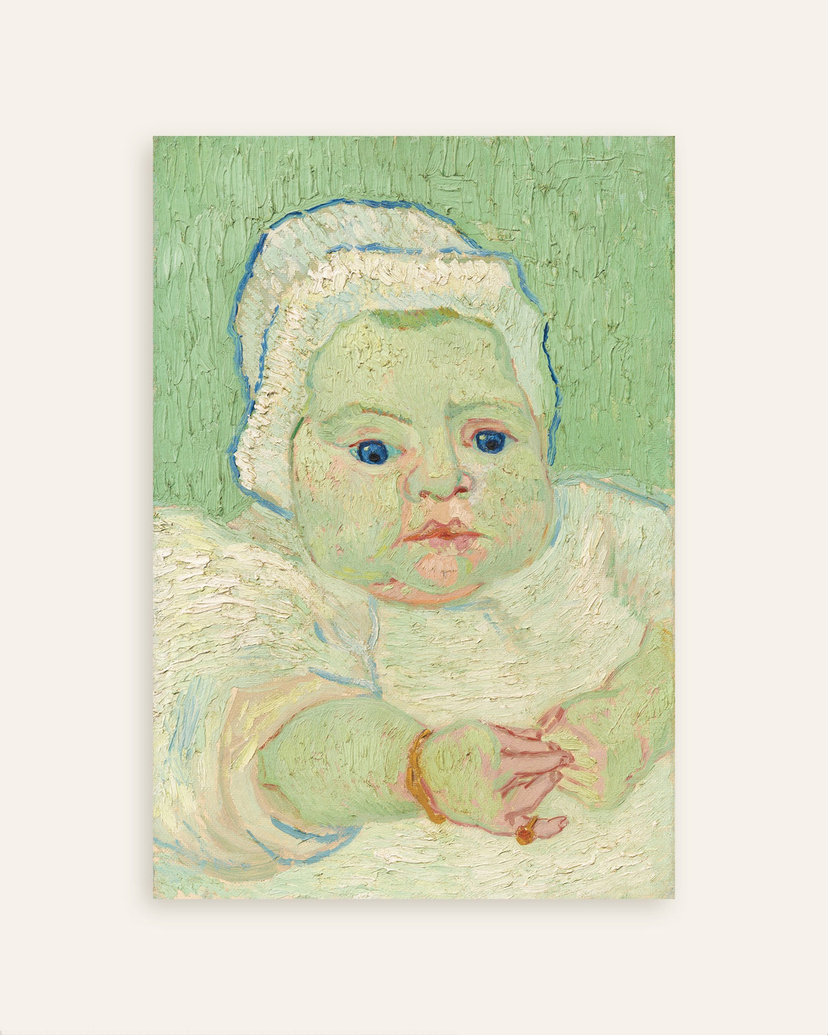 Poster av Roulin-babyen (1888) av Vincent van Gogh, miniatyrbilde