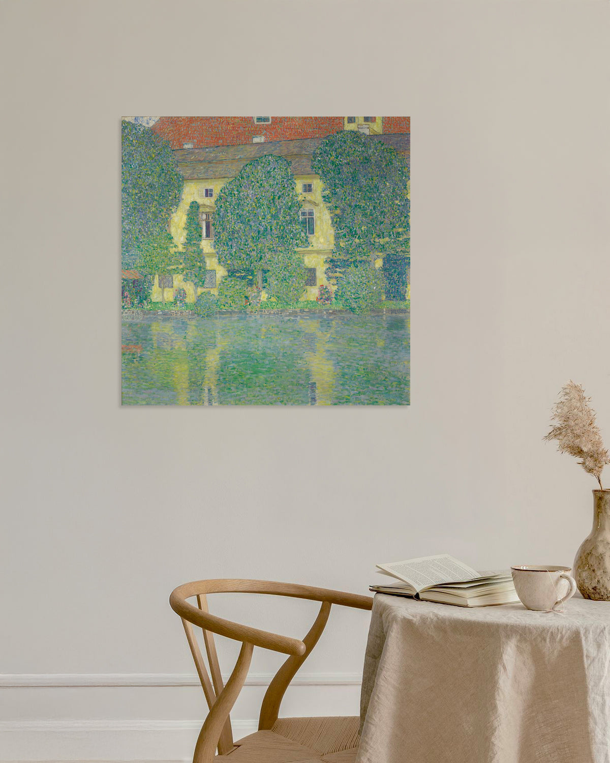 Poster av Schloss Kammer ved Attersee III (1910) av Gustav Klimt