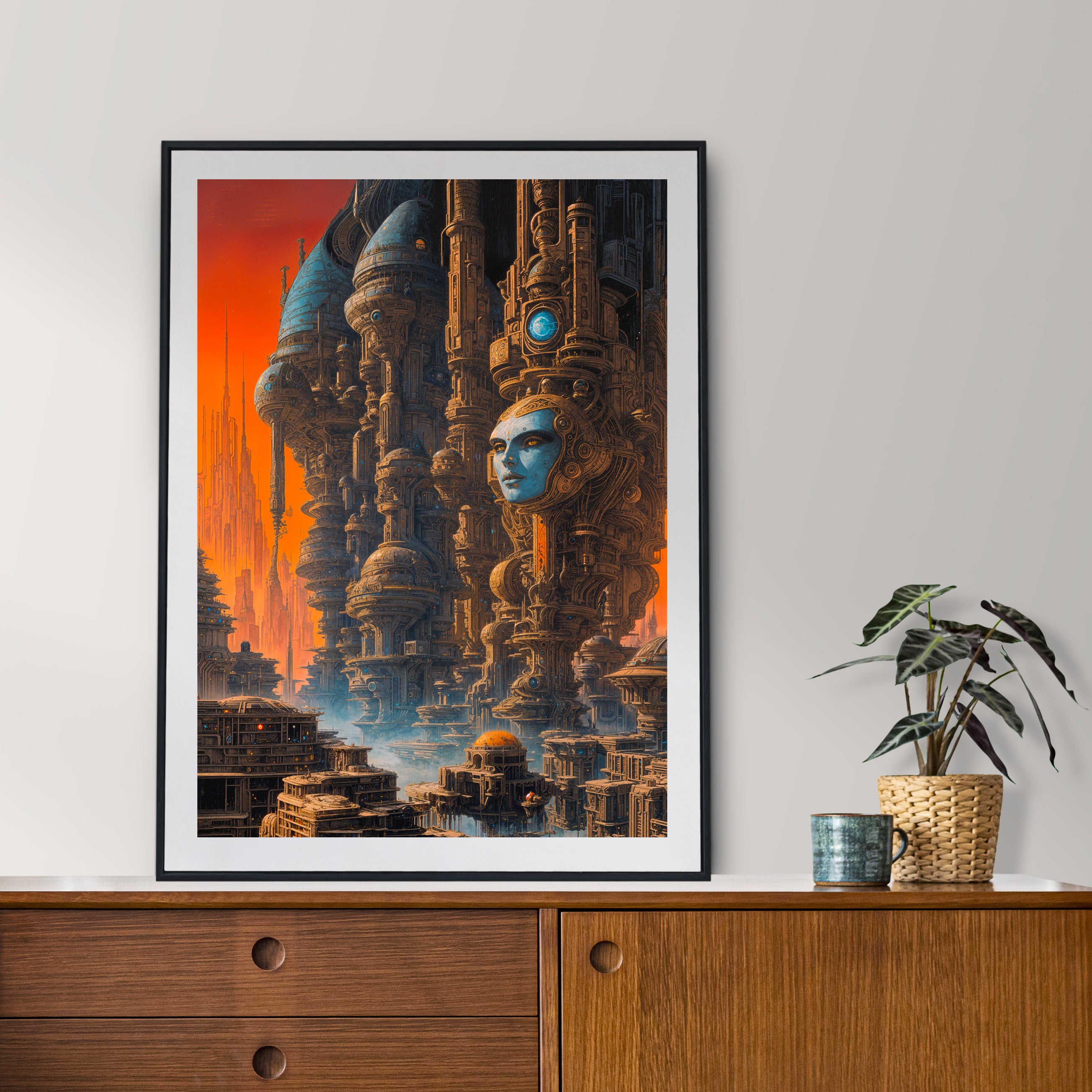 Science fiction poster big