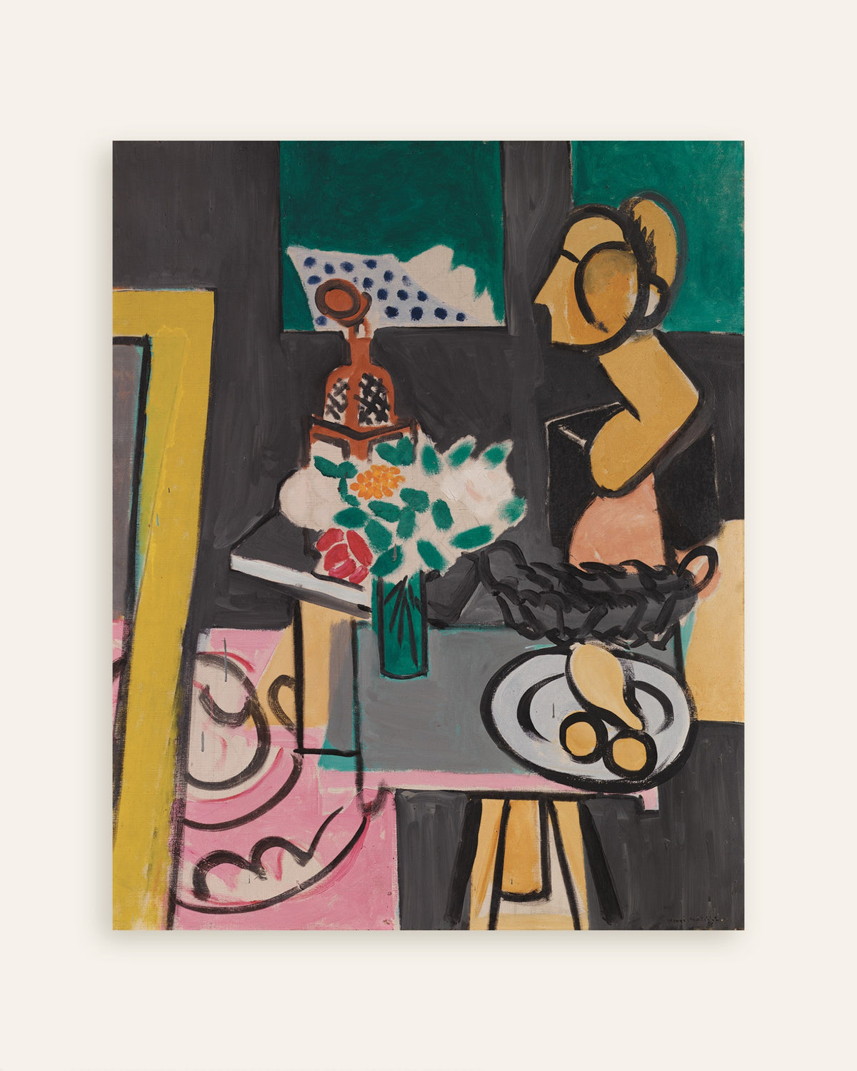 Poster of Still Life with Gourds (1916) by Henri Matisse, thumbnail