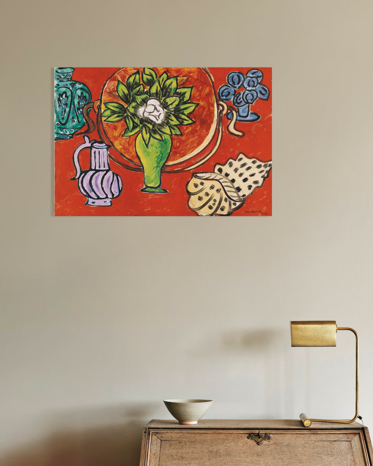 Poster av «Stilleben med magnolia» (1941) av Henri Matisse