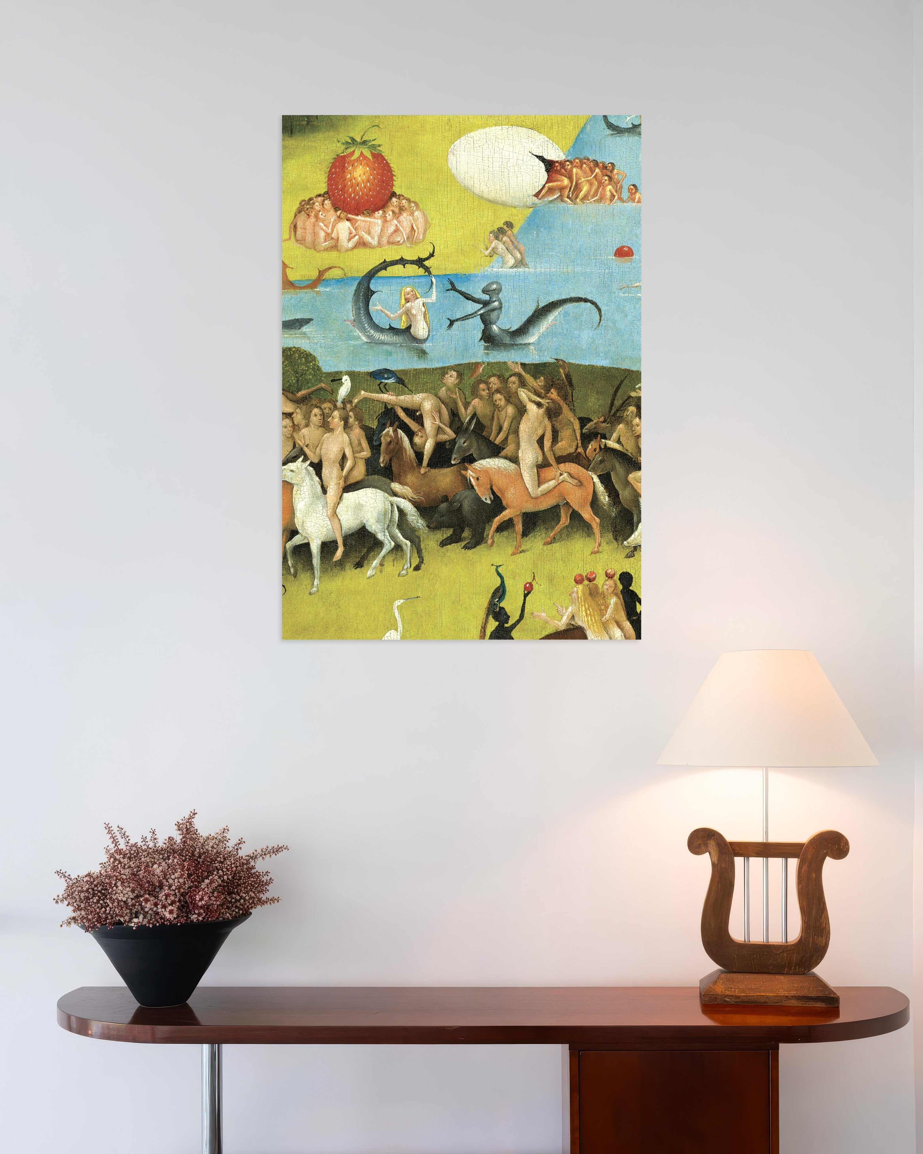 Bosch cavalcade and strawberry detail poster | Posterscape
