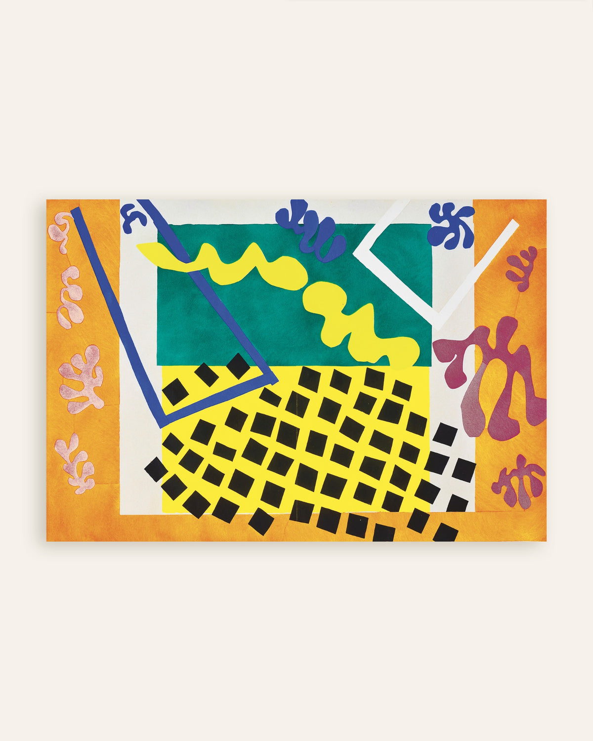 Poster av The Codomas (Jazz, 1947) av Henri Matisse, miniatyr