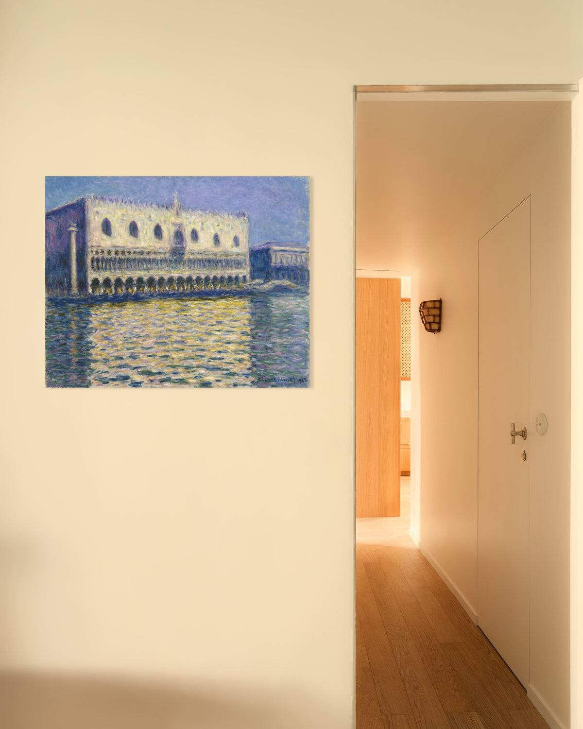 Plakat Dogepalasset (1908) av Claude Monet