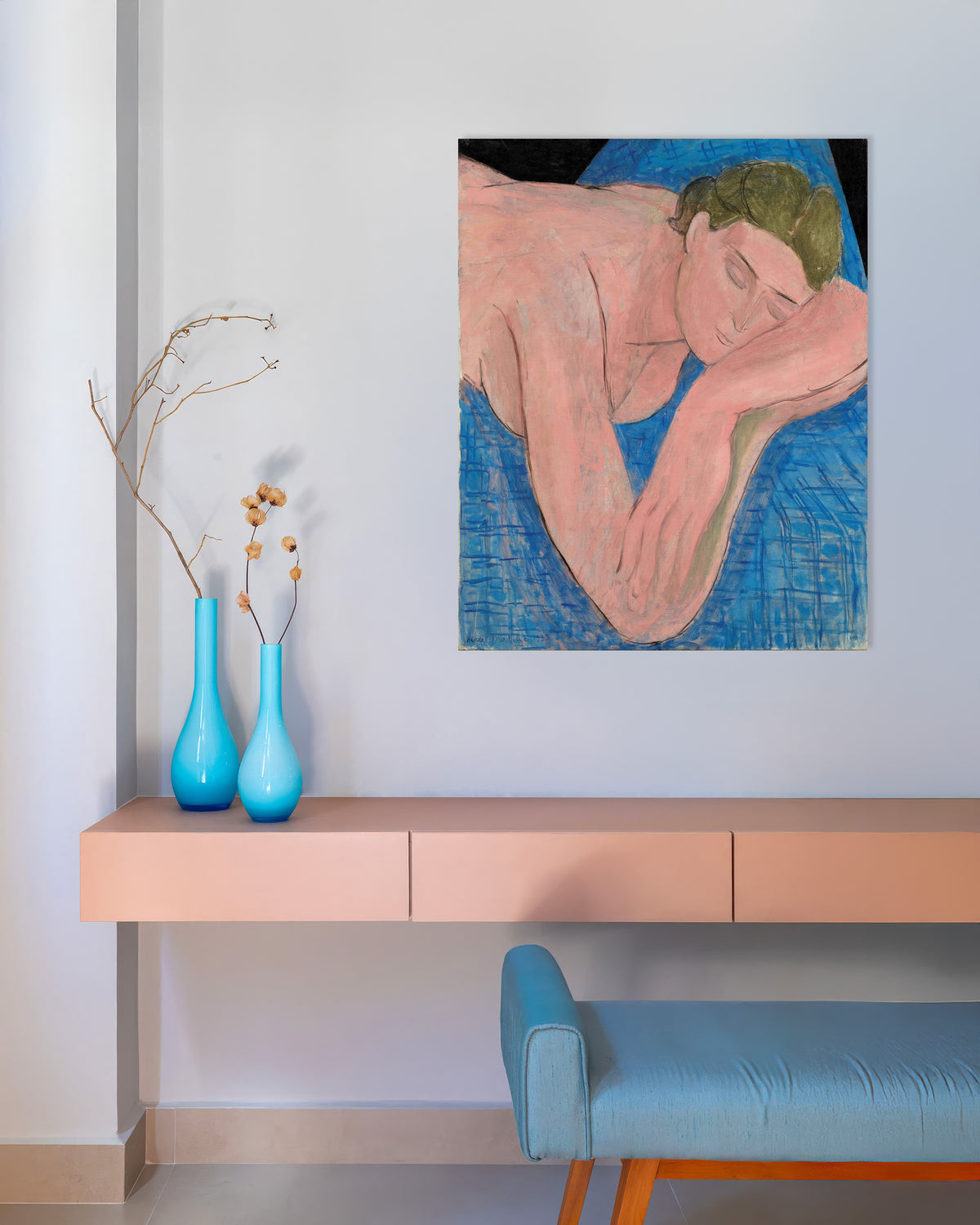 Poster of The dream (1935) by Henri Matisse - Poster