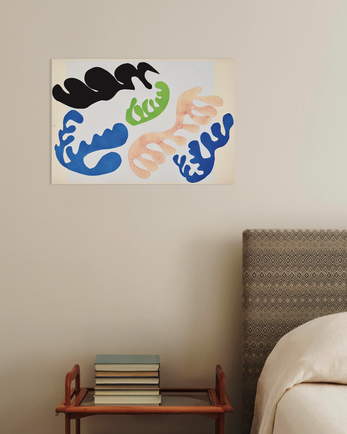 Poster av Lagunen i blått og korall (Jazz, 1947) av Henri Matisse