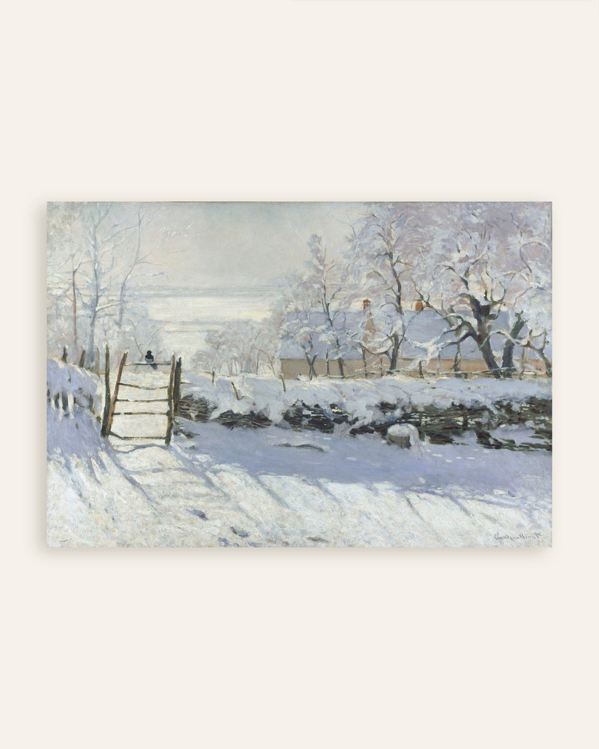 Plakat Skjæra (1868–1869) av Claude Monet, miniatyr