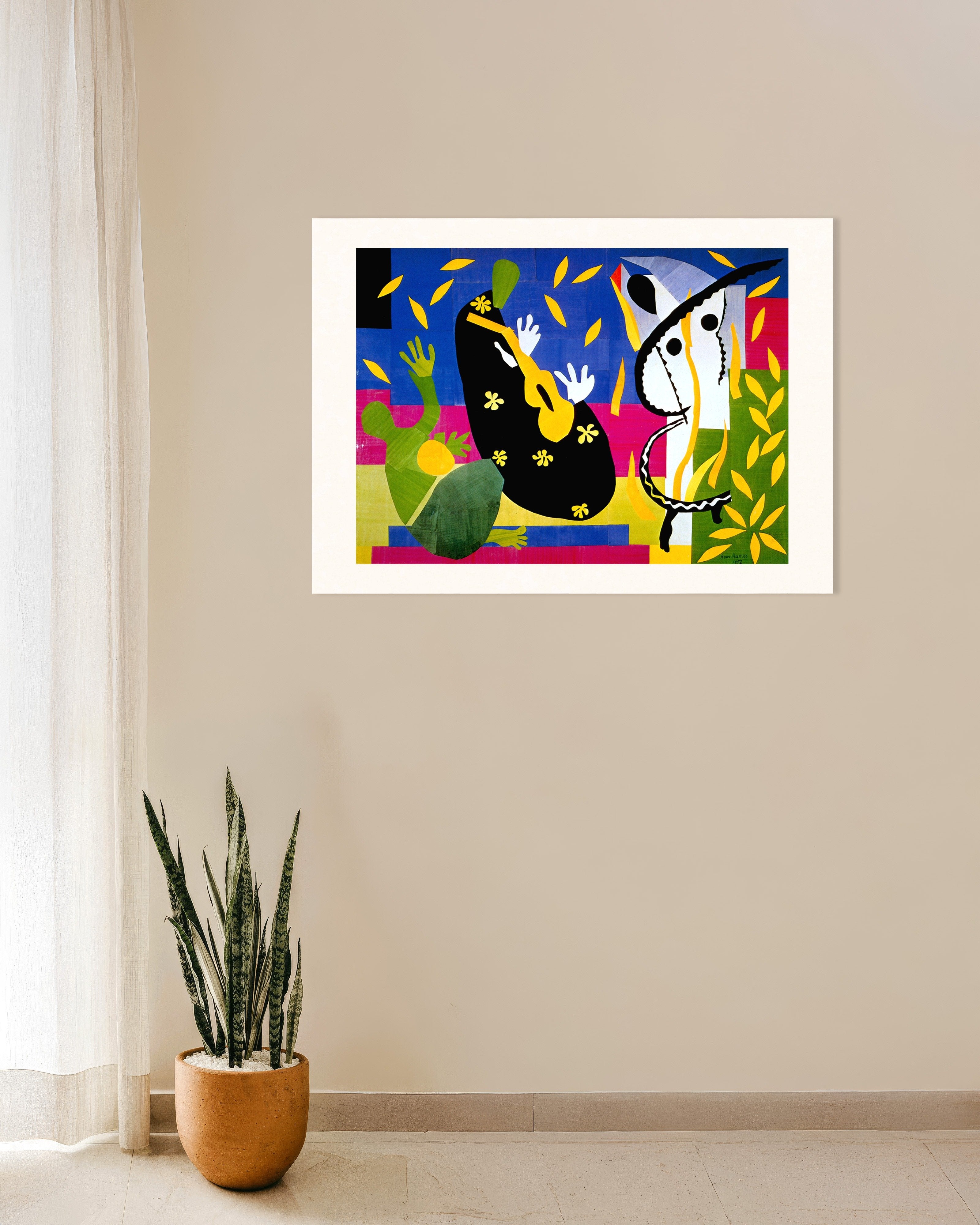 Matisse The Sorrows of the King Art Print | Posterscape