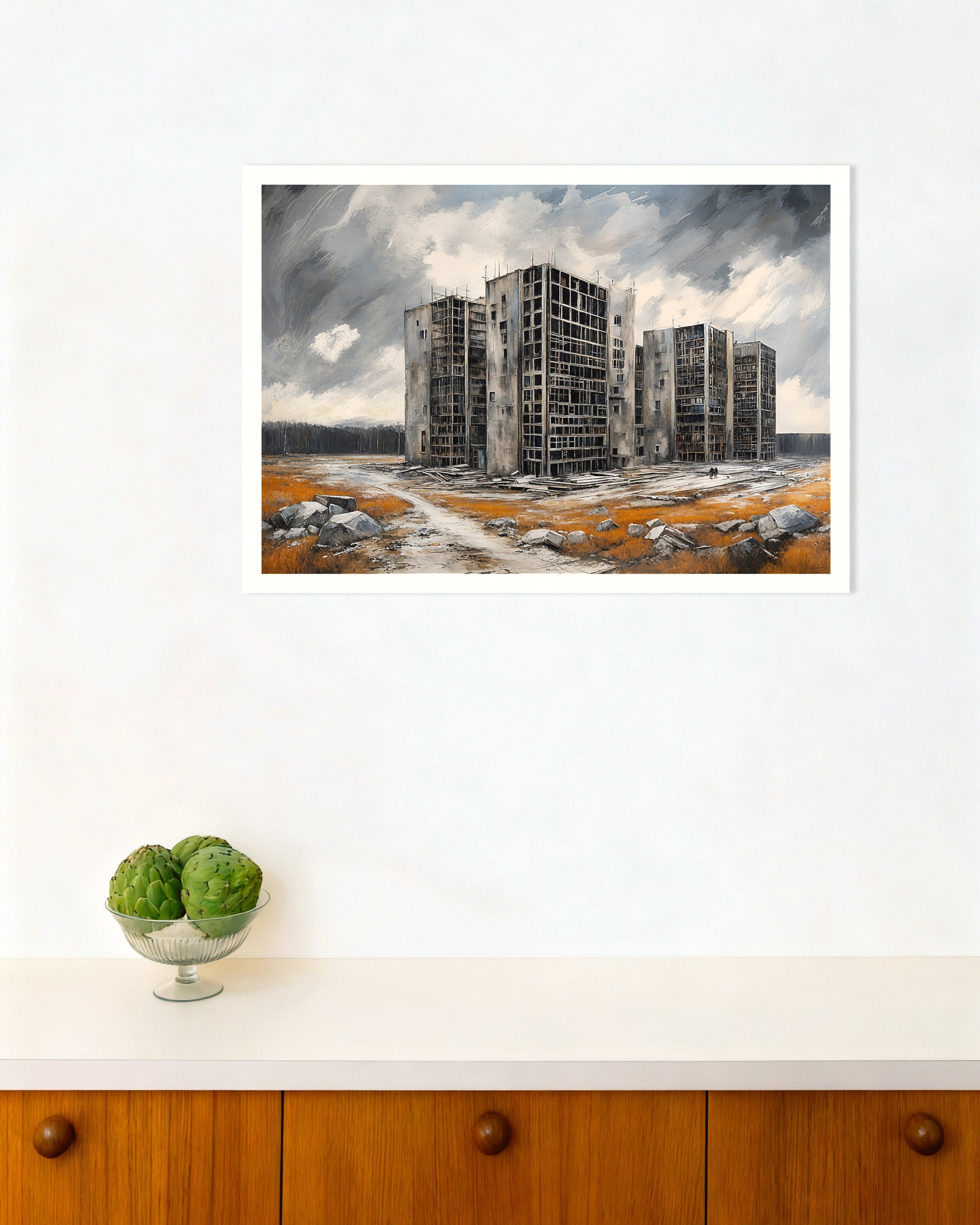 Poster of "This is what they do" – Ukraine - The Ruins - Poster