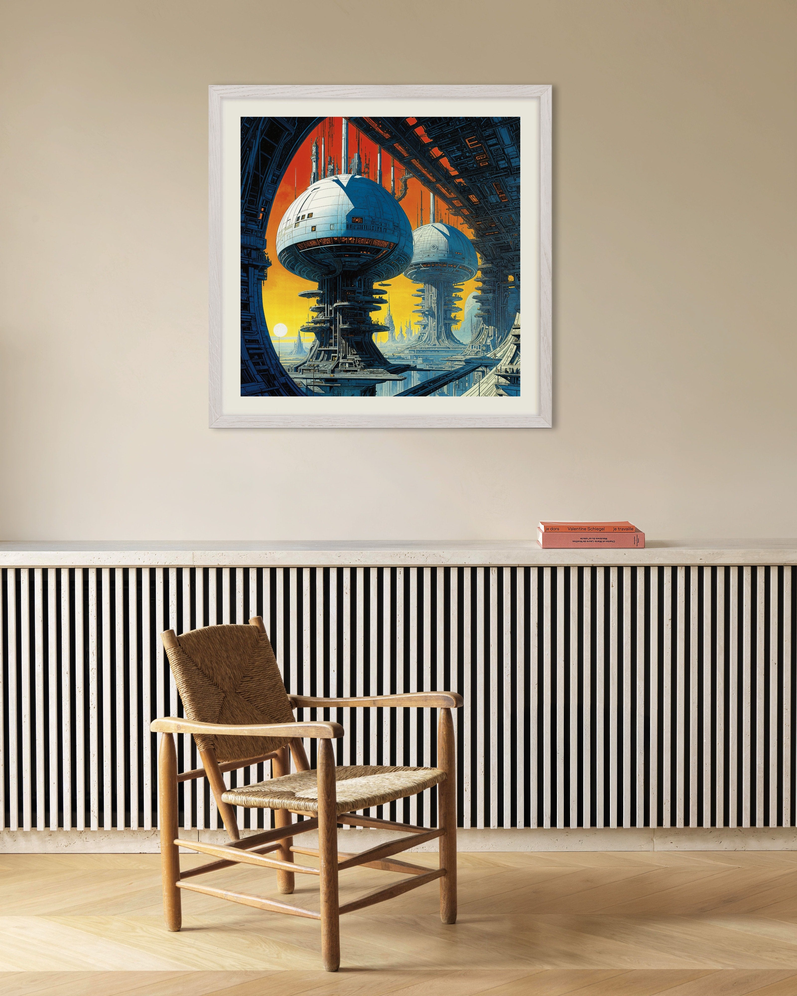 Poster of This Is Where We'll Live - poster, with white wooden frame