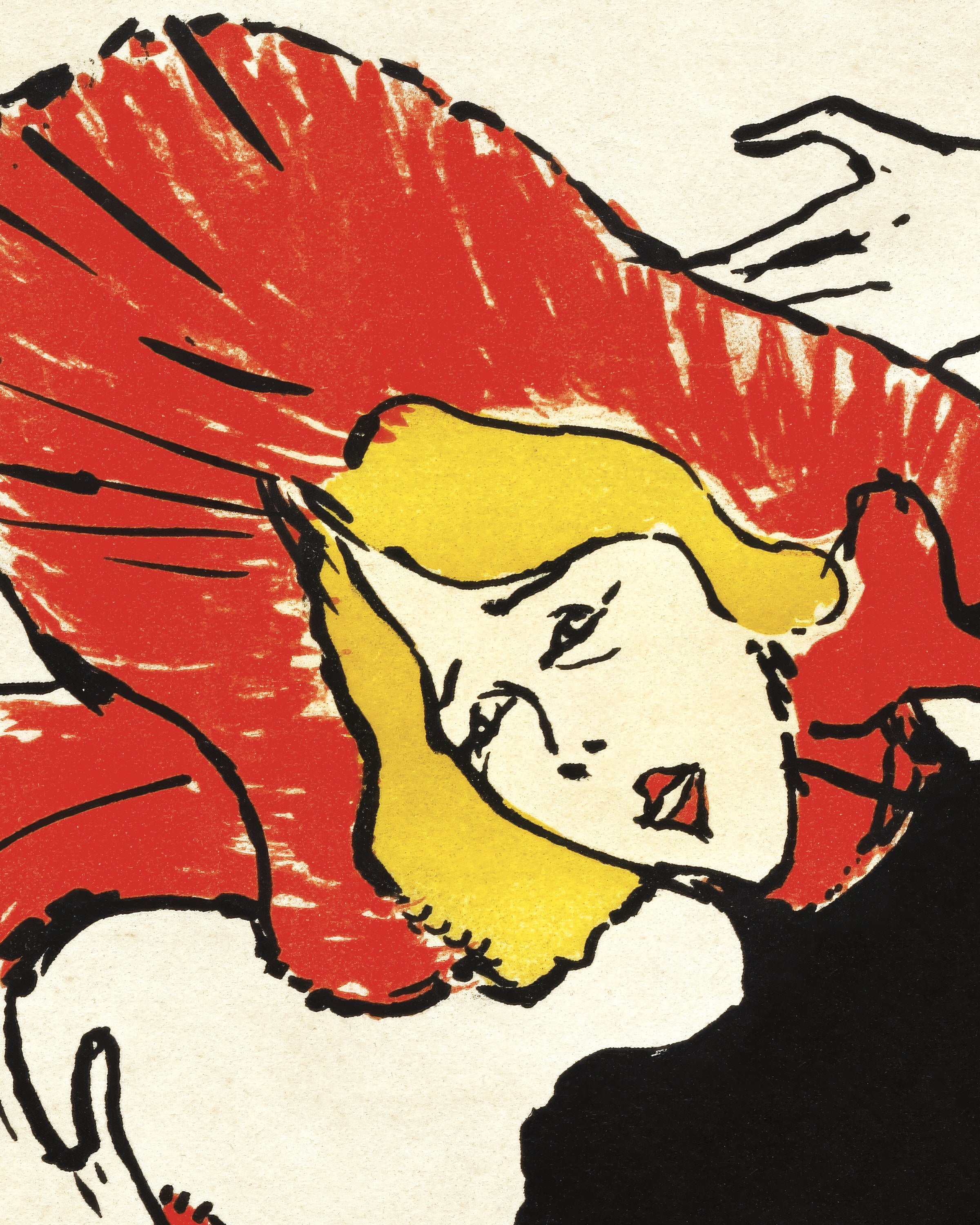 Jane Avril 1899 Toulouse-Lautrec Art Poster | Posterscape