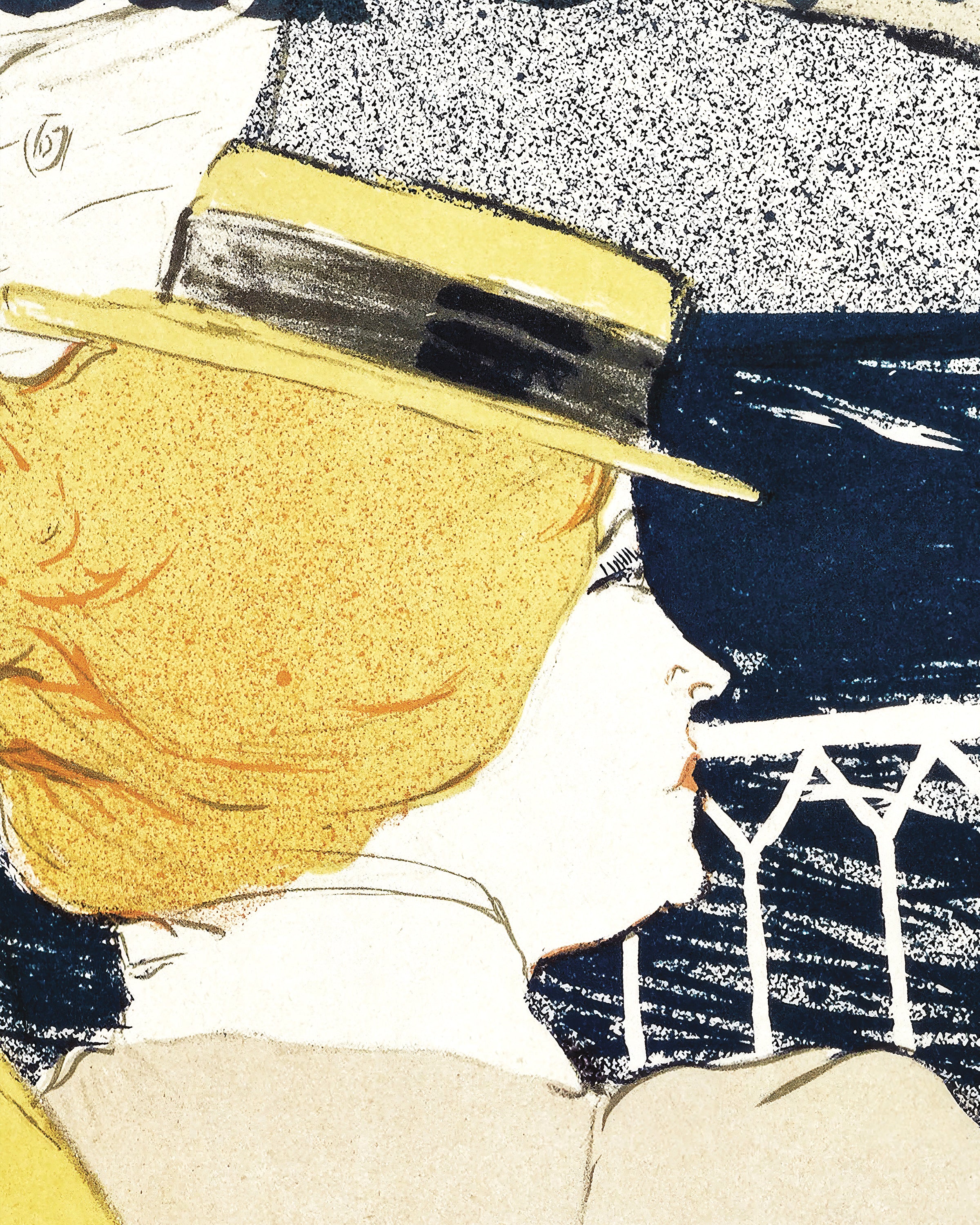 Salon des Cent, poster (1896) av Henri de Toulouse-Lautrec