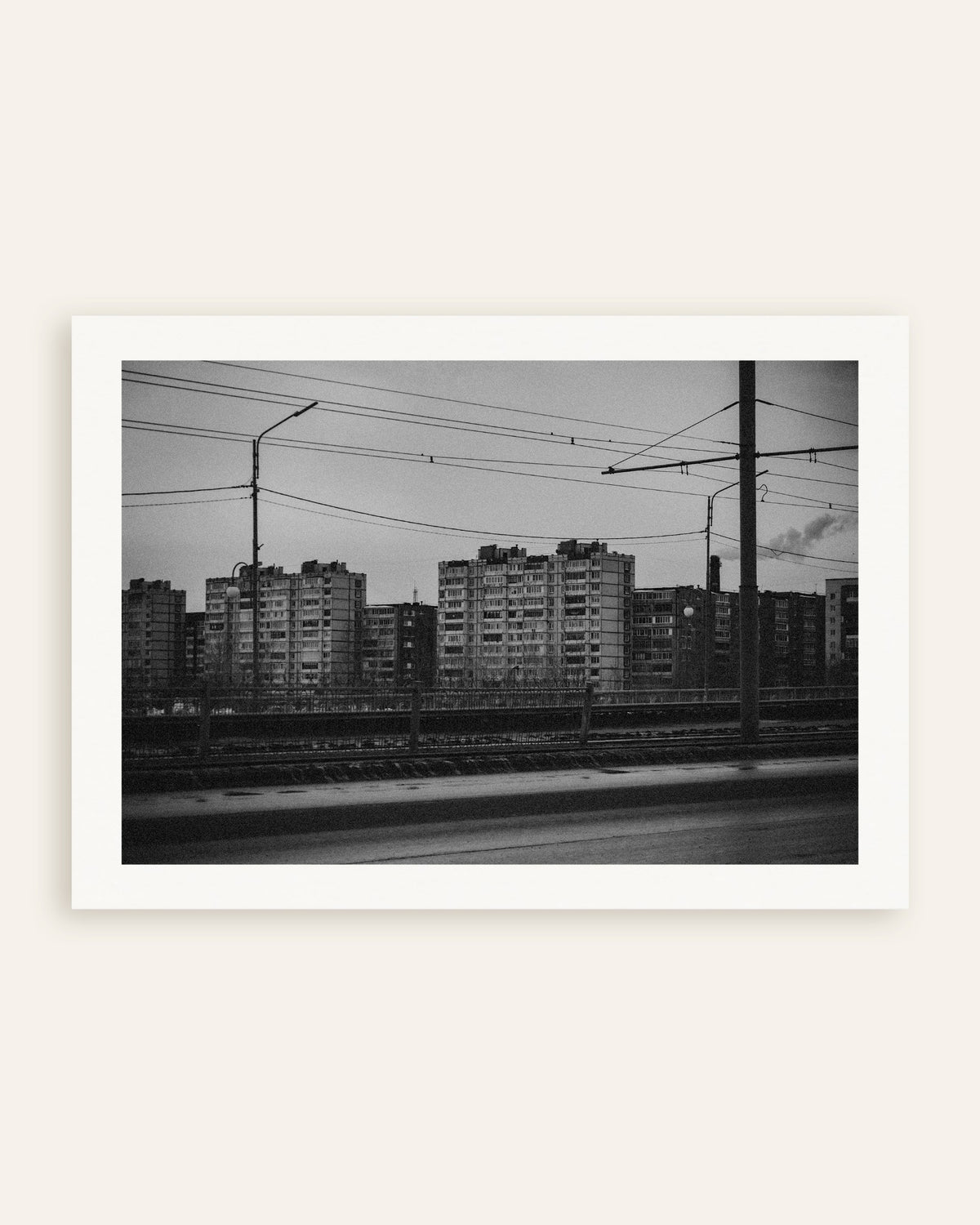 Poster of Tower Blocks Beyond the Tram Wires, thumbnail