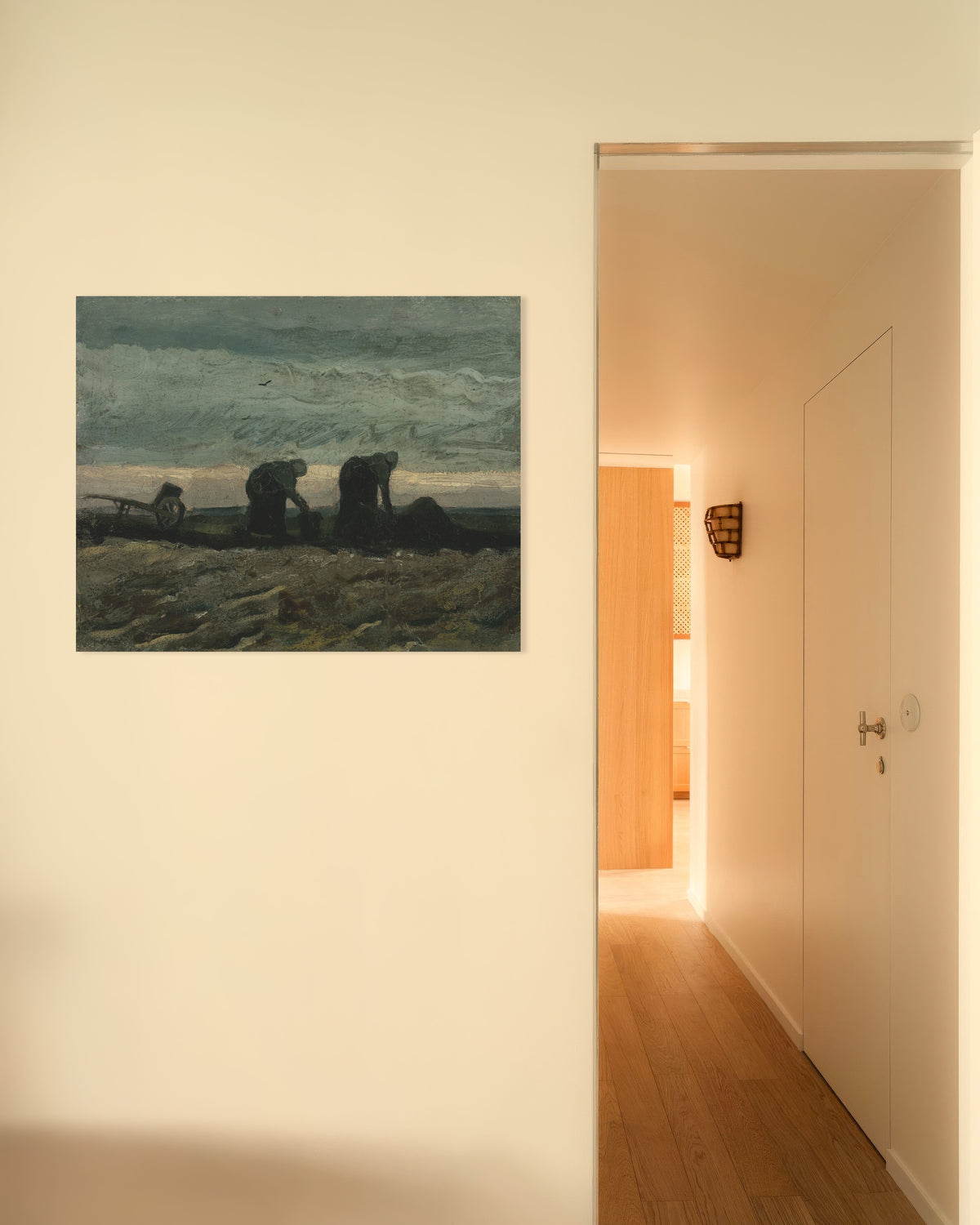 Poster av To kvinner på heia (1883) av Vincent van Gogh