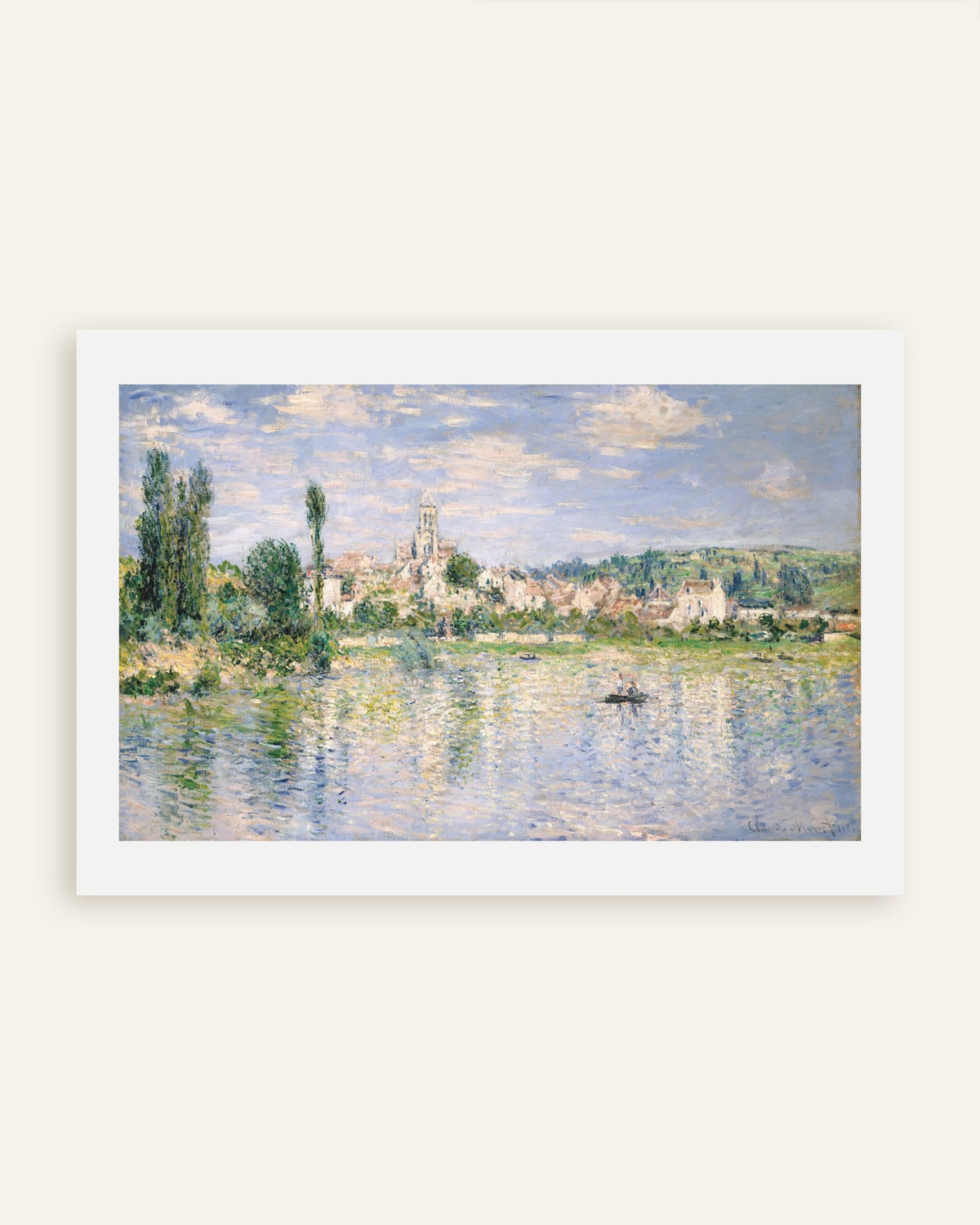 Poster of Vétheuil in Summer (1880) by Claude Monet, thumbnail
