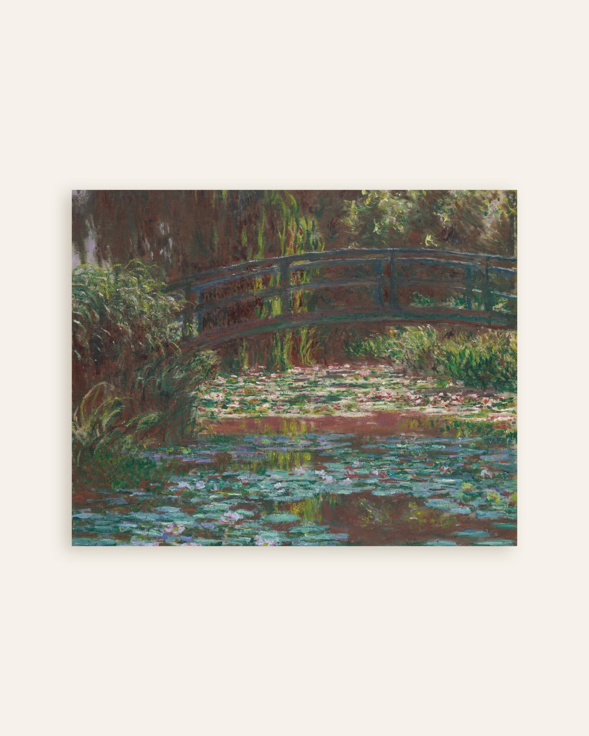 Plakat Vannliljedammen (1900) av Claude Monet, miniatyr