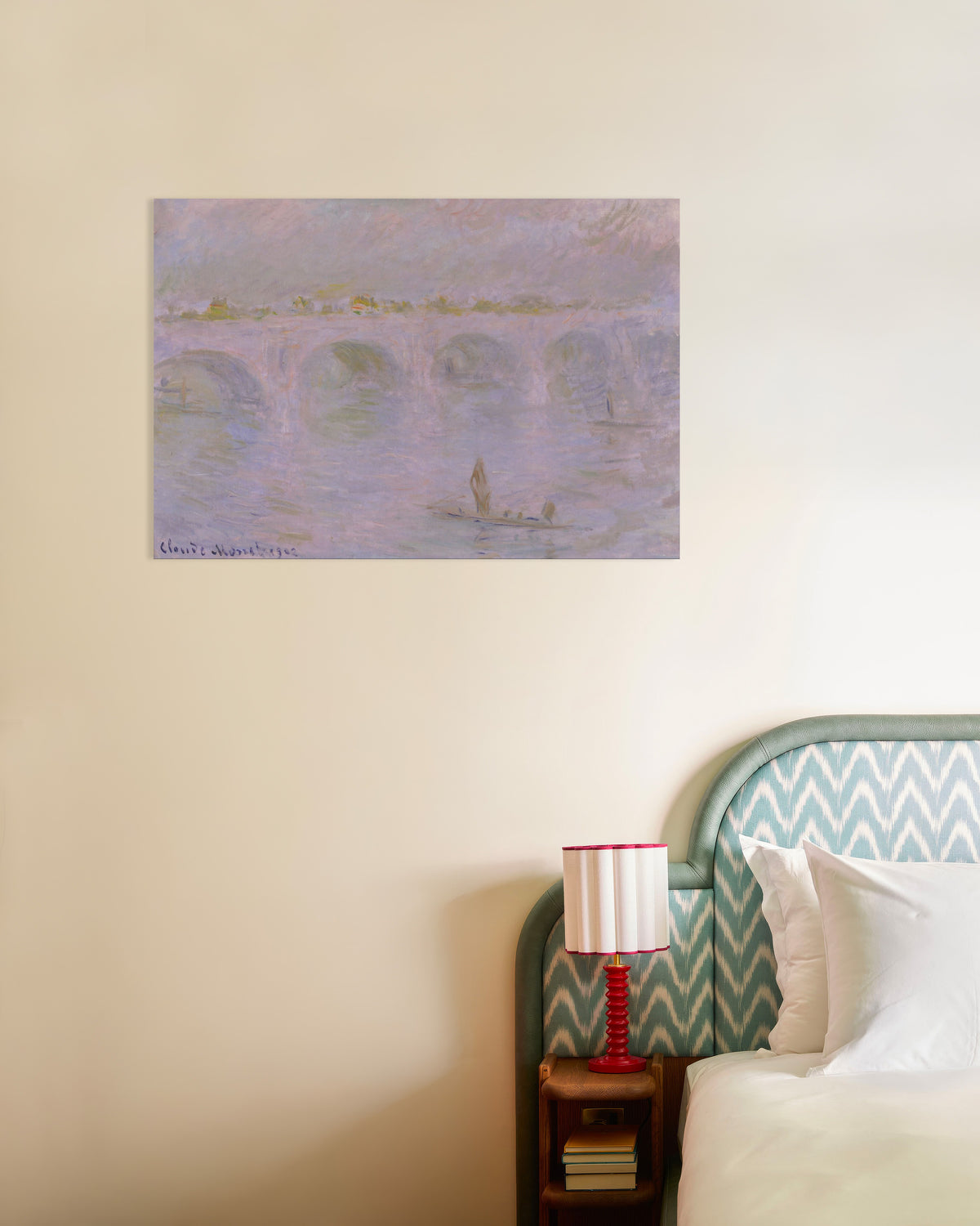 Plakat Waterloo Bridge, London (1902) av Claude Monet